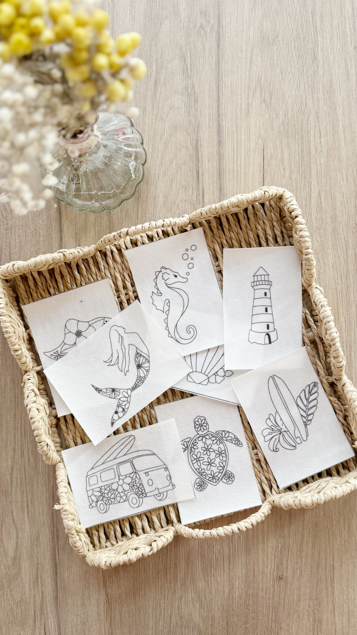 Adhesivos para bordar Summer Vibes