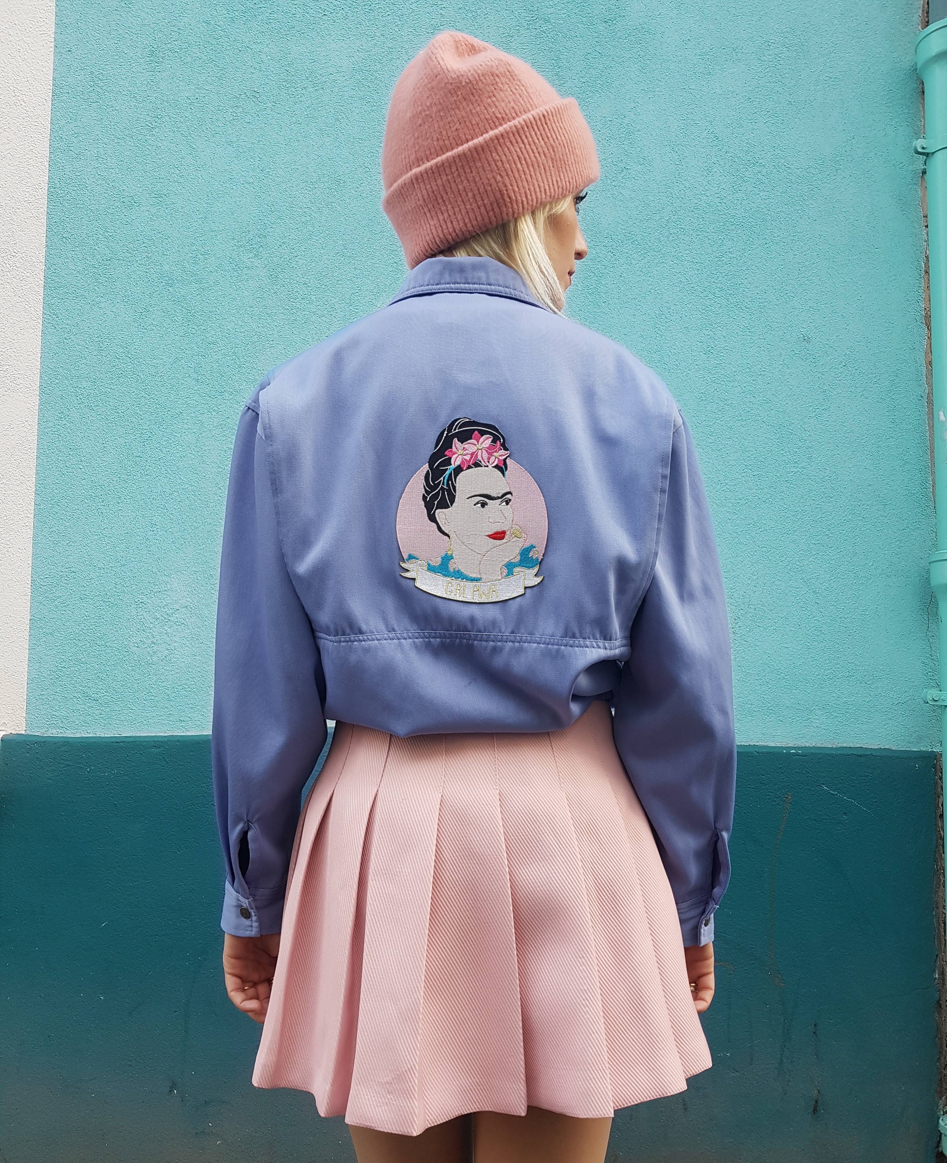 Parche Termoadhesivo Frida Kahlo XL