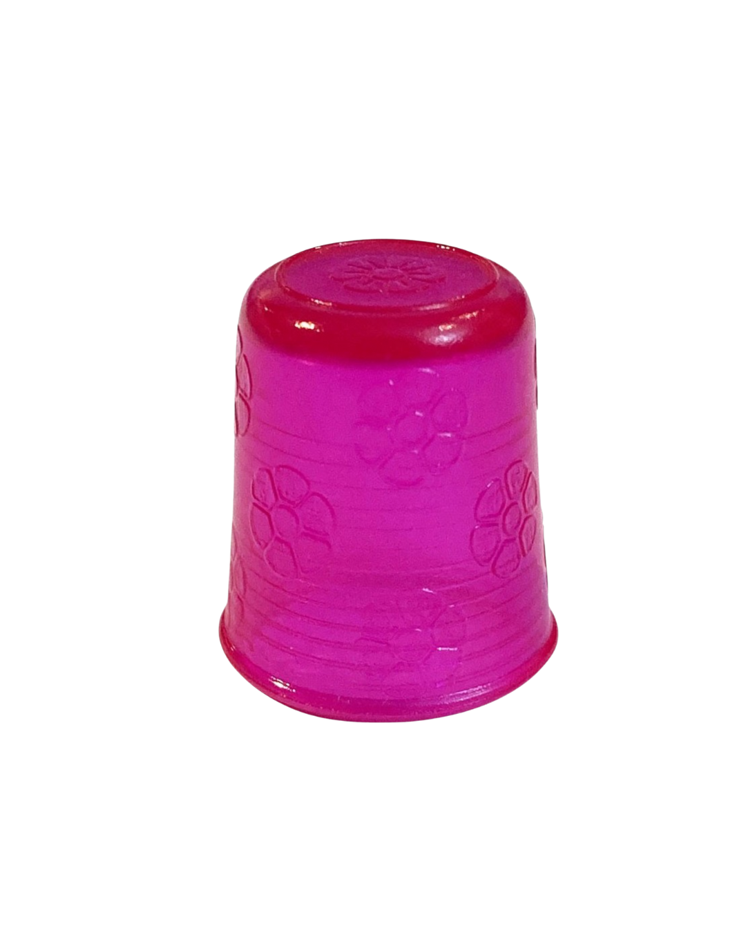 Dedal para bordar o coser en silicona flexible