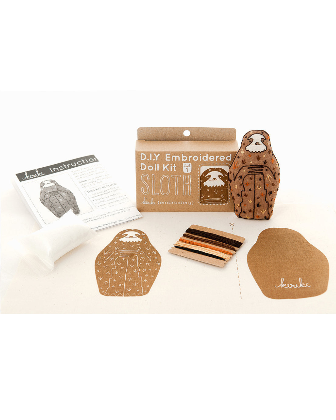 Kit de Bordado DIY Perezoso