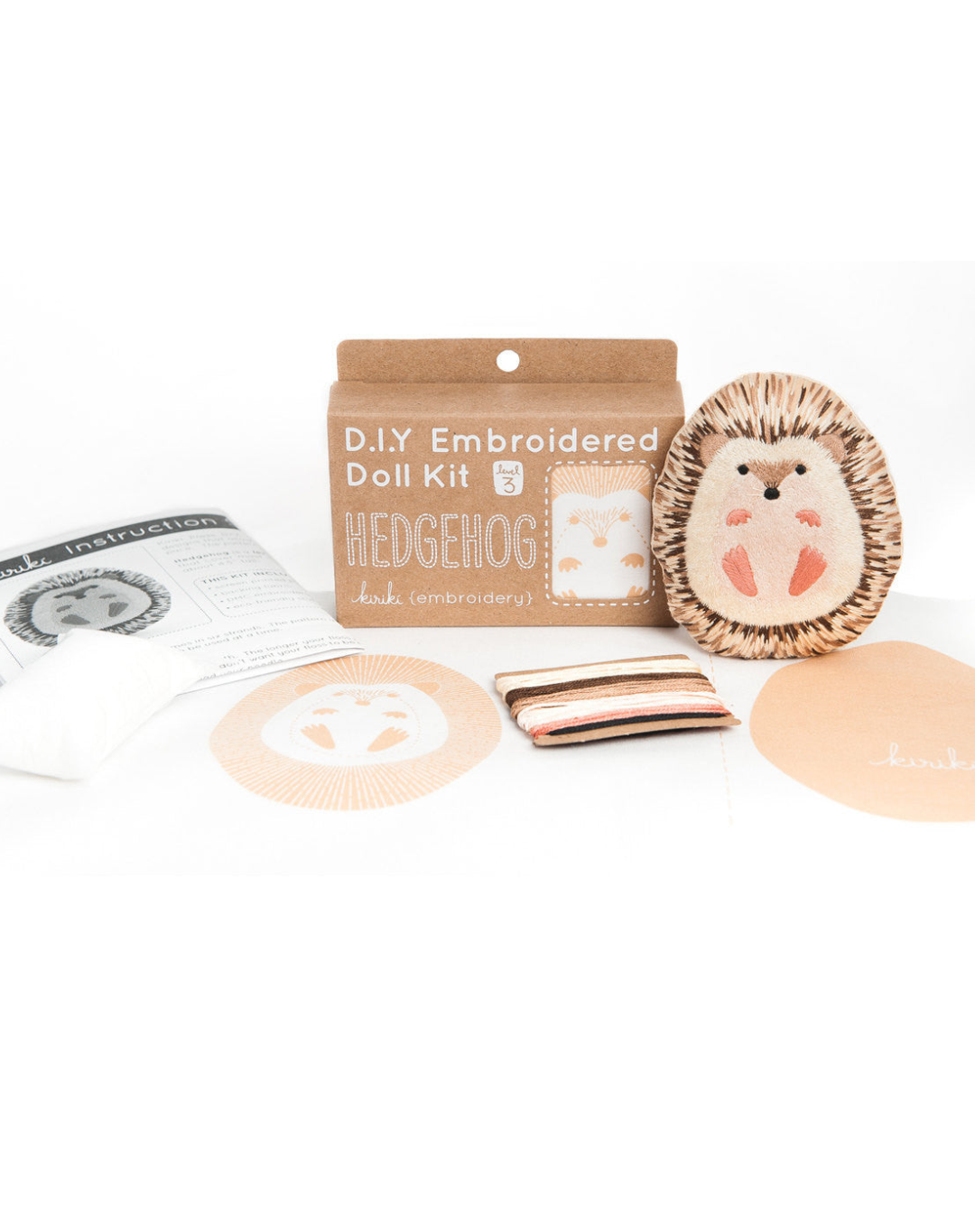 Kit de Bordado DIY Erizo