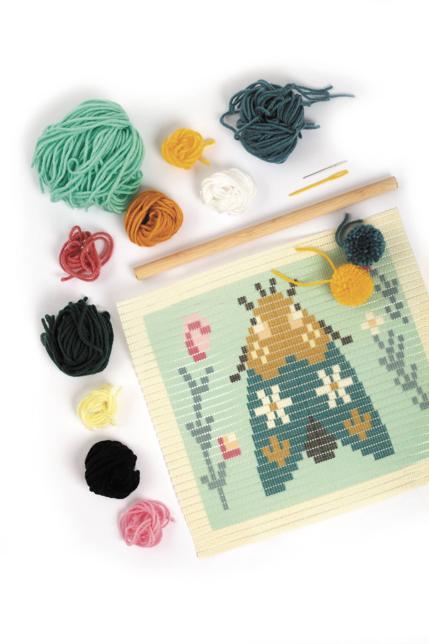 Kit de Tapiz DIY Polilla