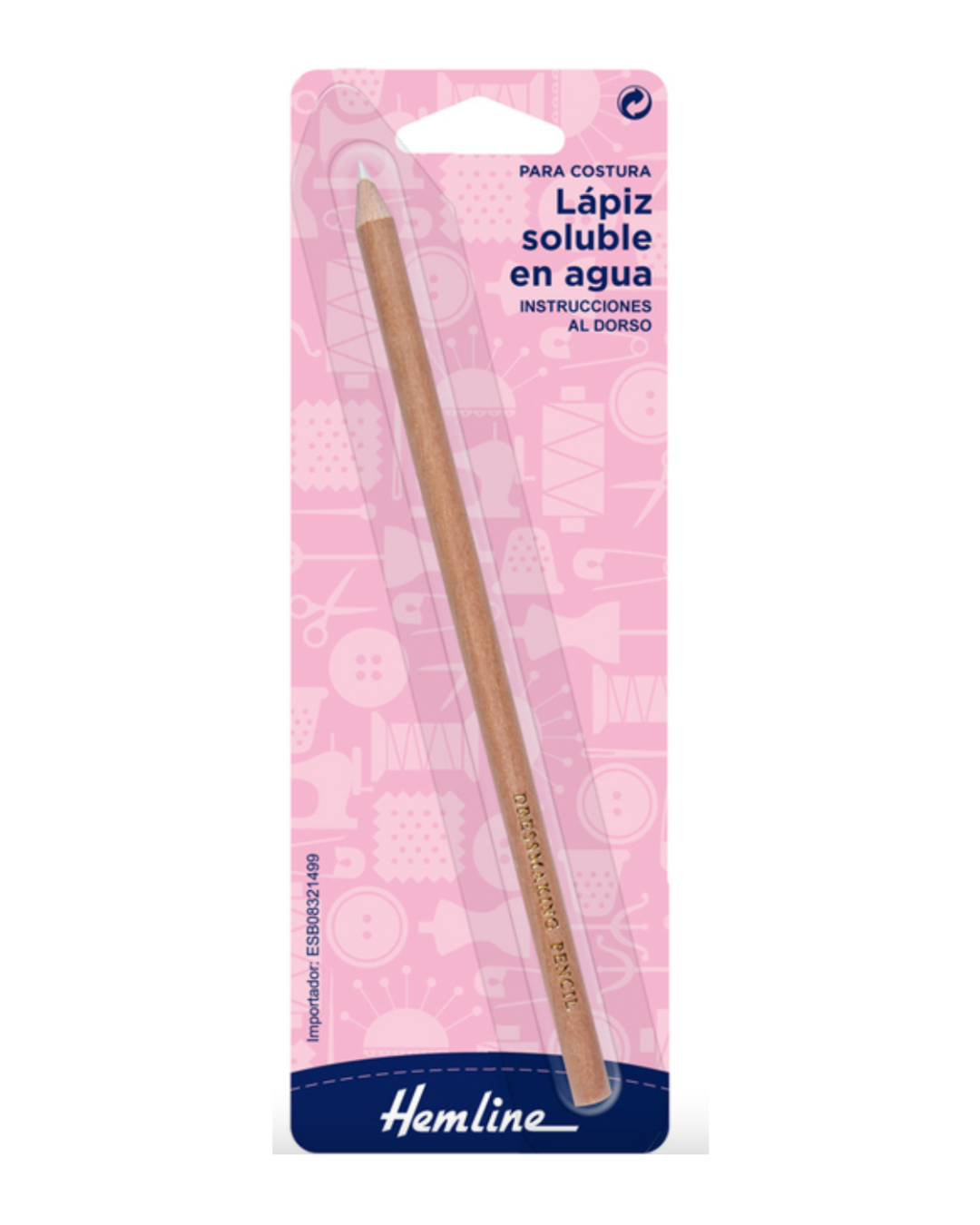 Lápiz soluble en agua - Hemline