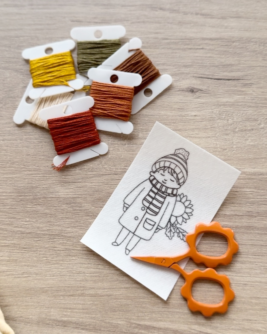 Stickers with Flower Stripe design