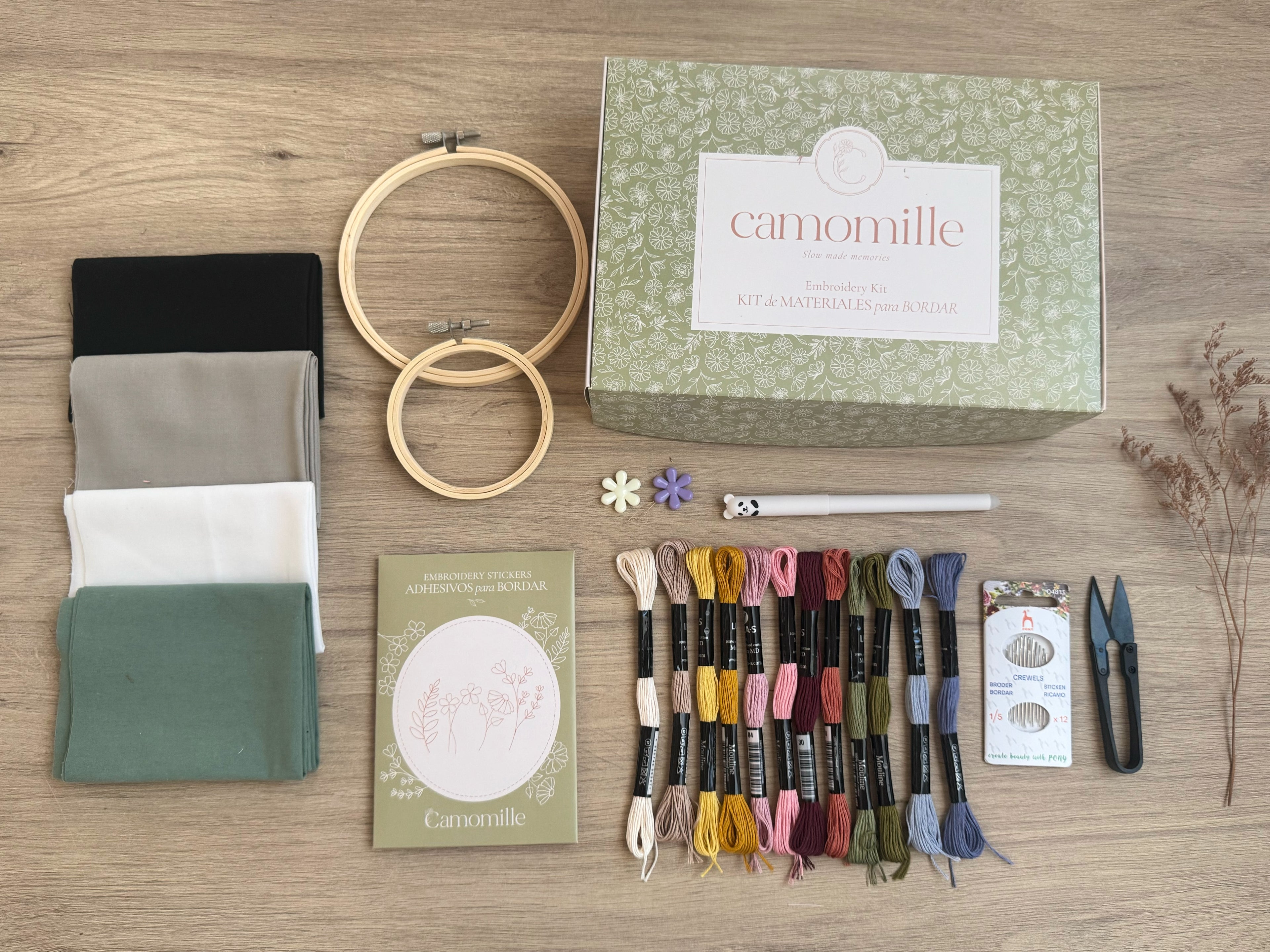 KIT de Bordado Materiales Esenciales