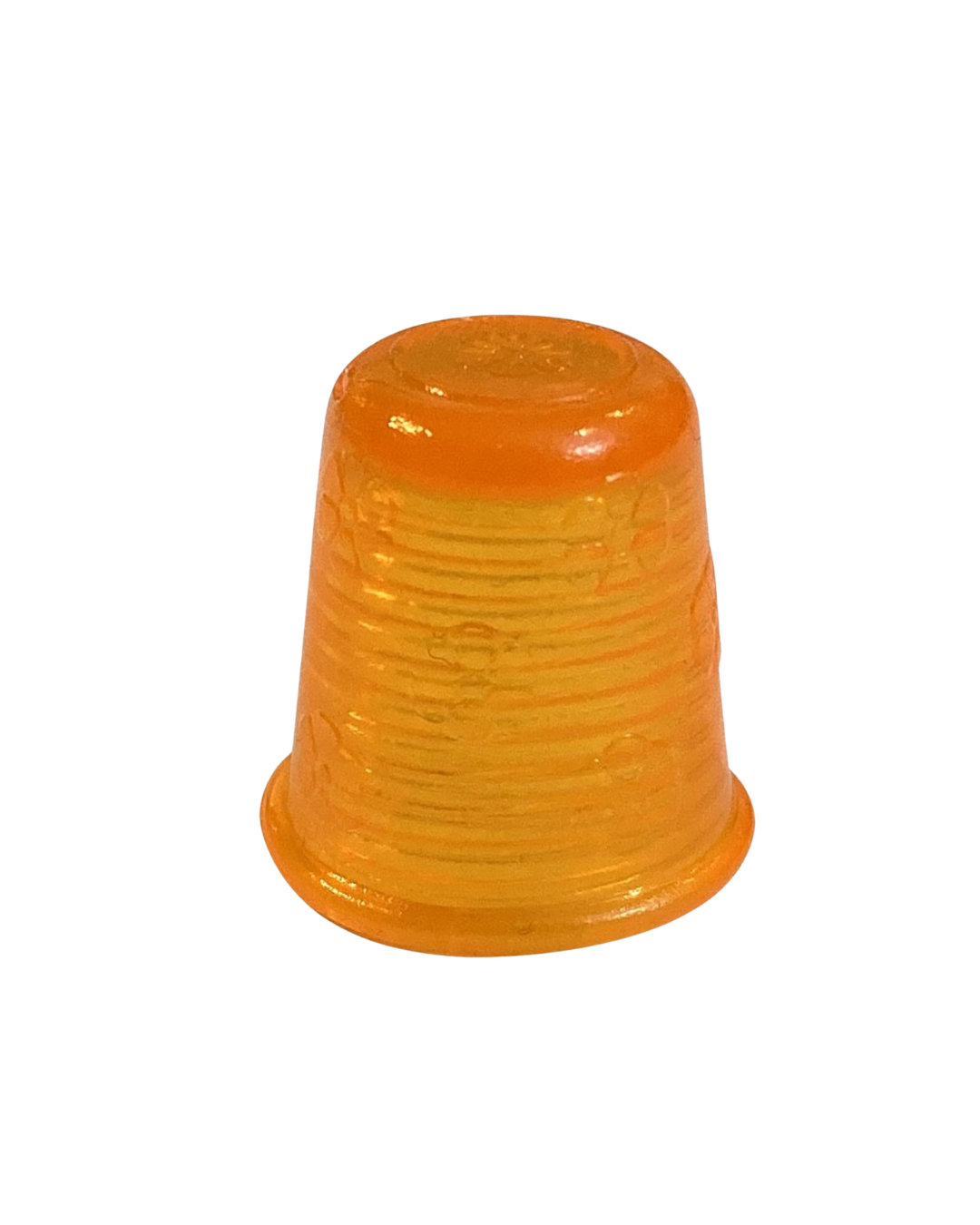 Dedal para bordar o coser en silicona flexible