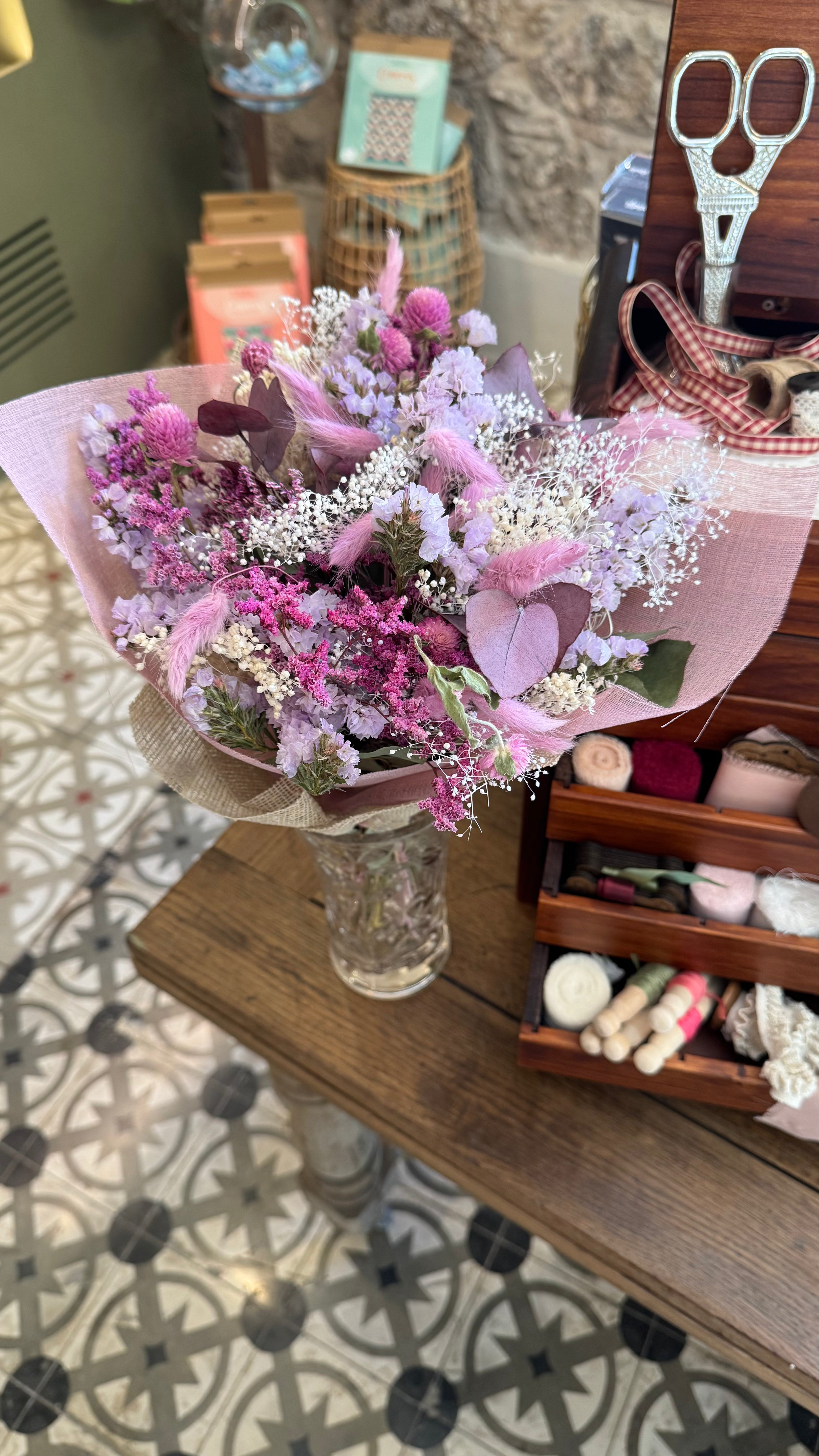 Ramo de Flores Preservadas