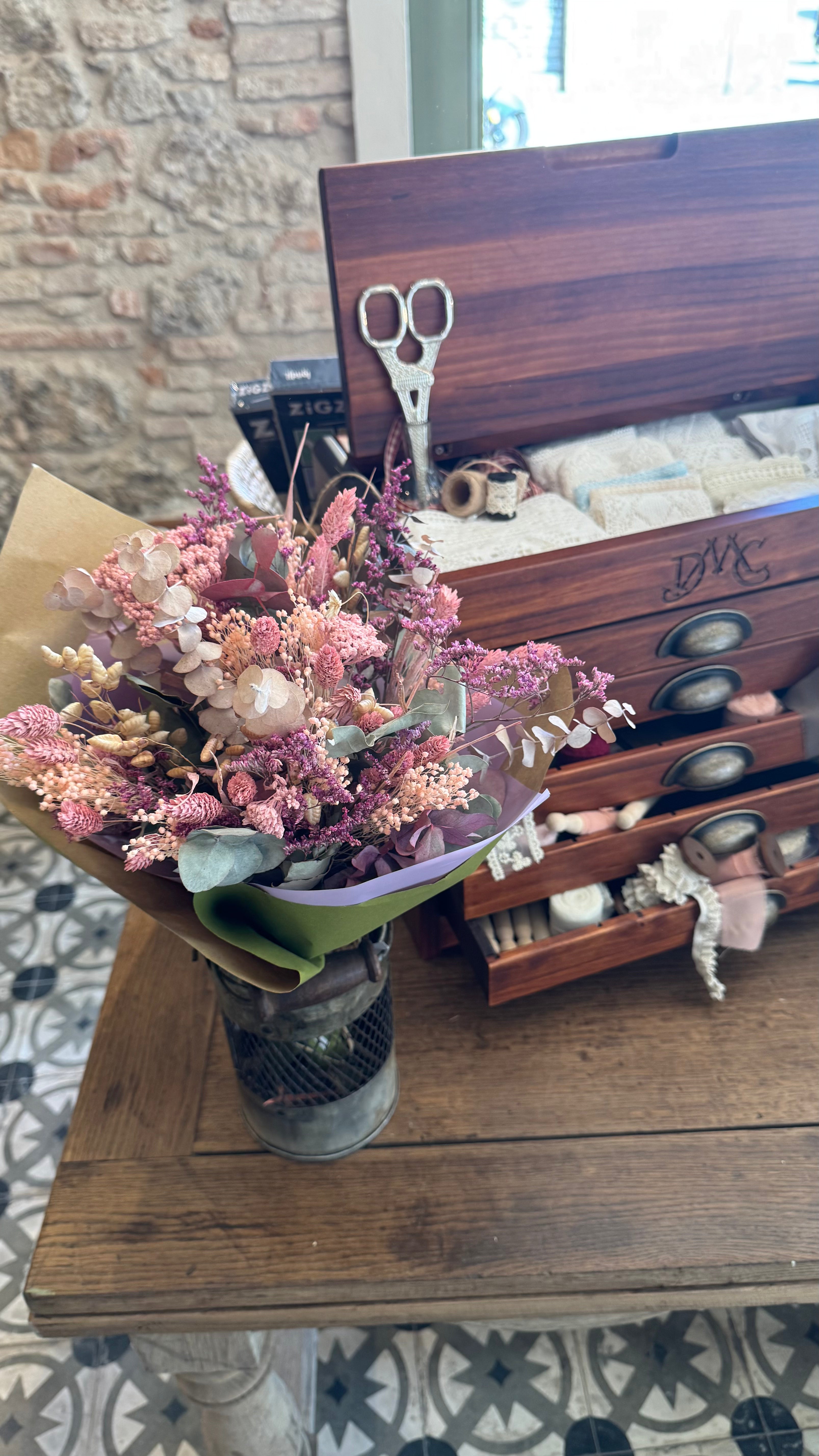 Ramo de Flores Preservadas