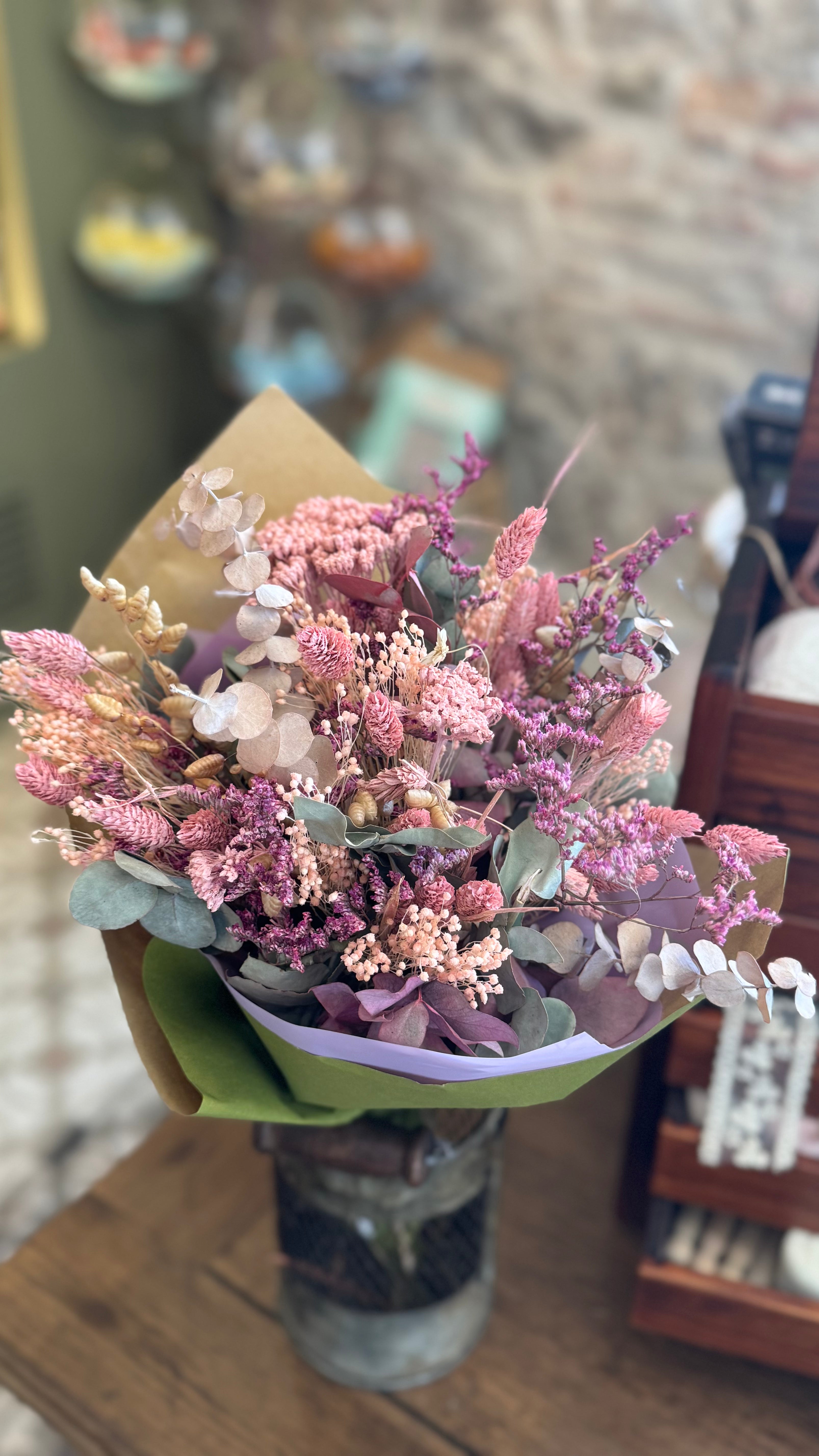 Ramo de Flores Preservadas