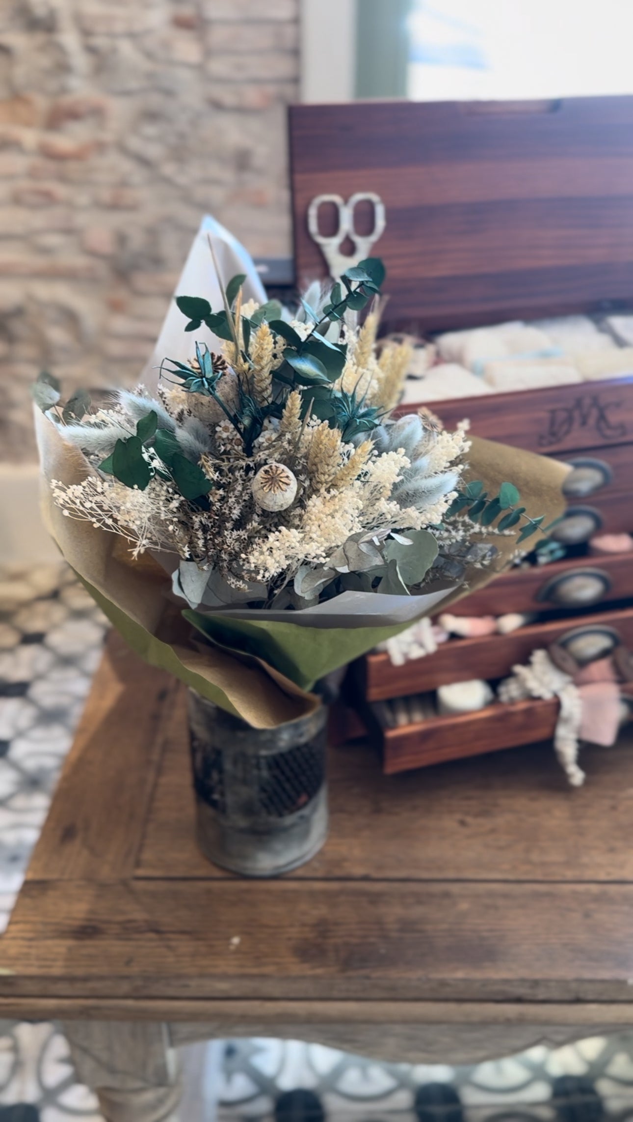 Ramo de Flores Preservadas