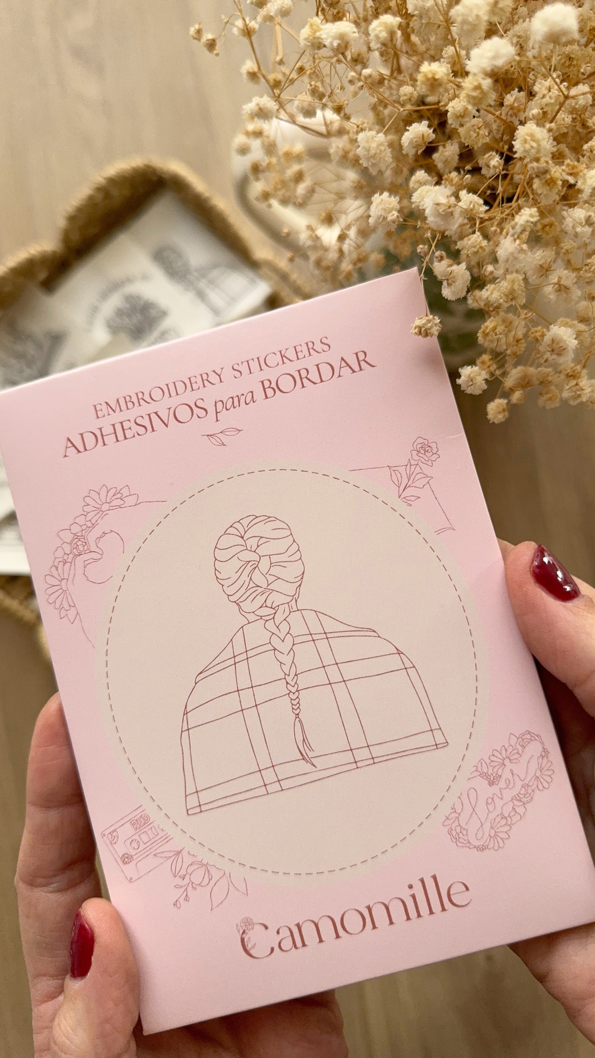 Stickers with Flowers design