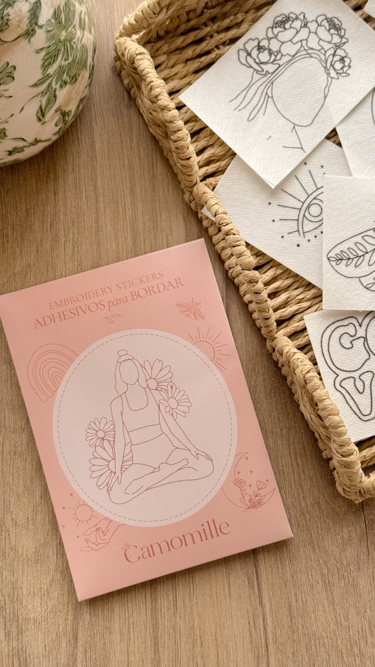 Stickers with Boho design