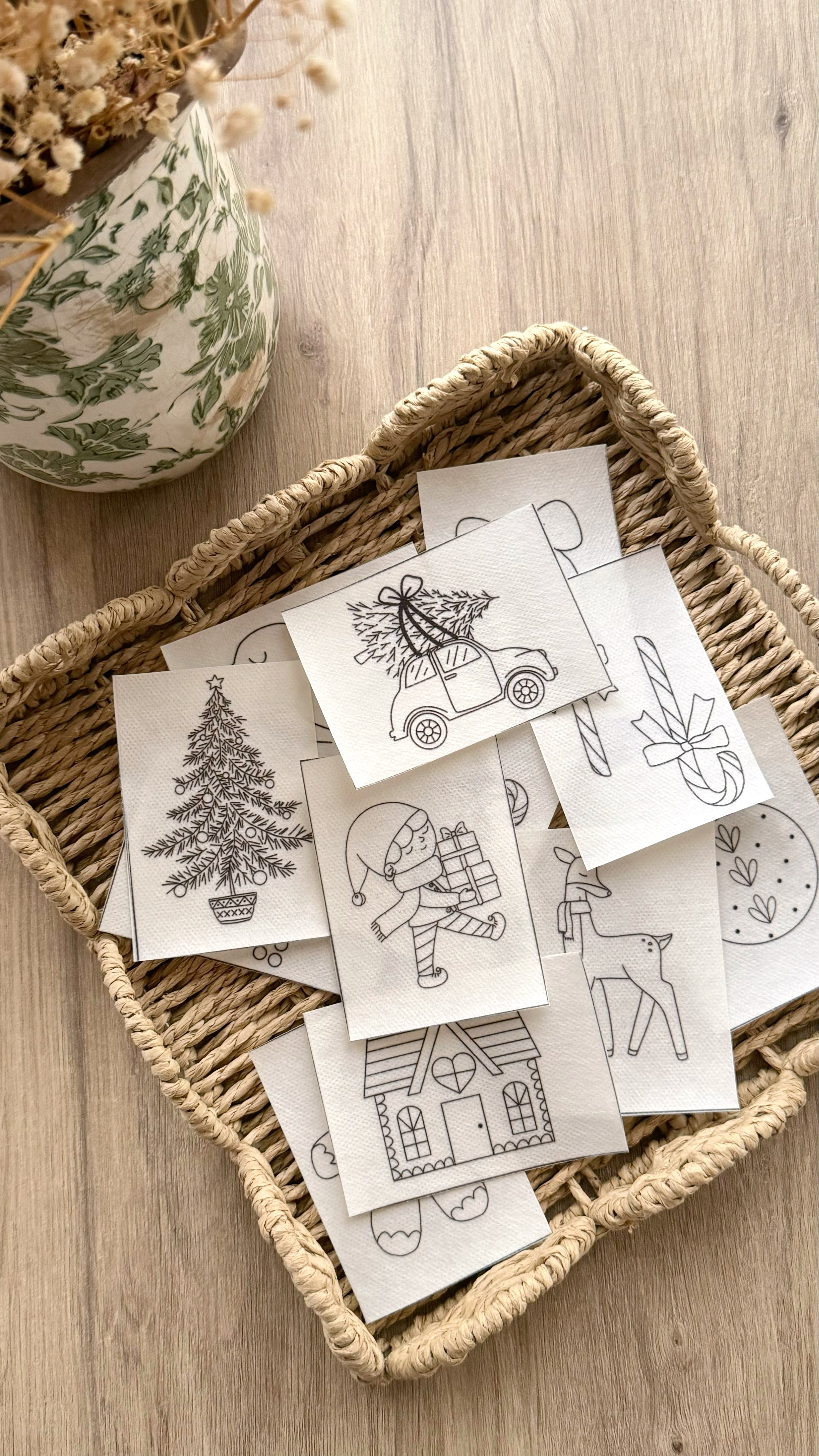 Christmas design stickers