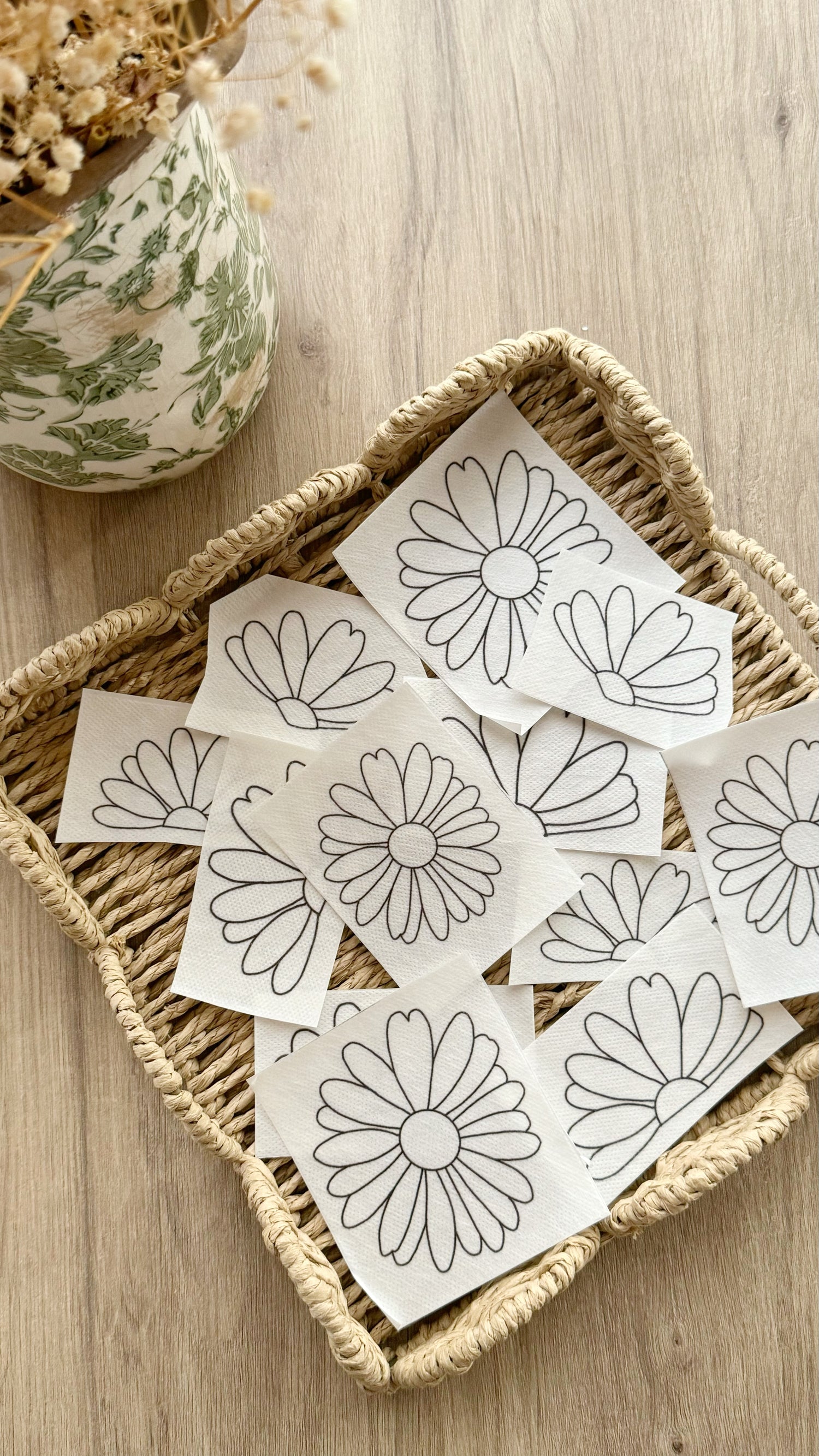 Adhesivos para bordar Margaritas