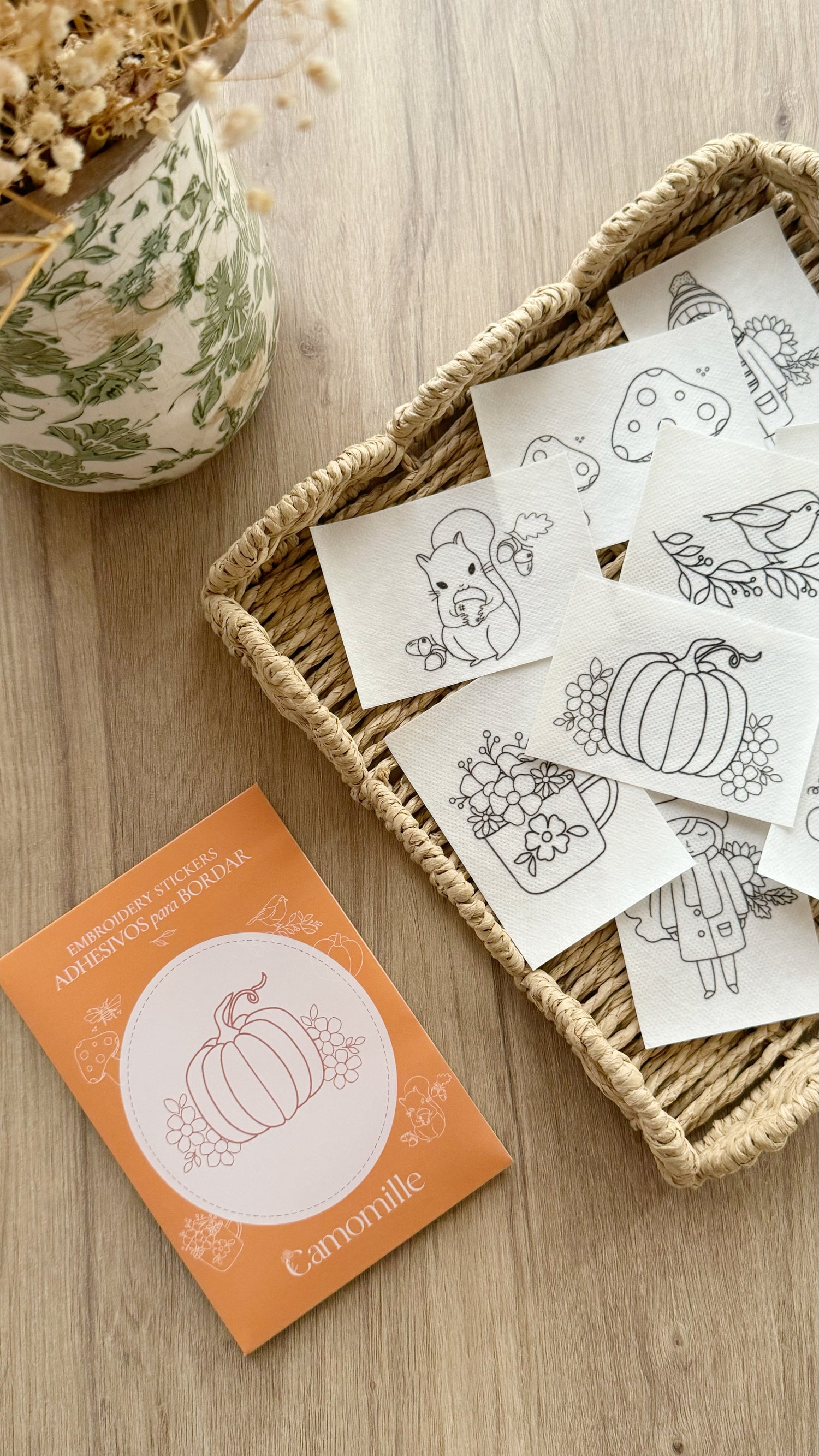 Adhesivos para bordar Otoño