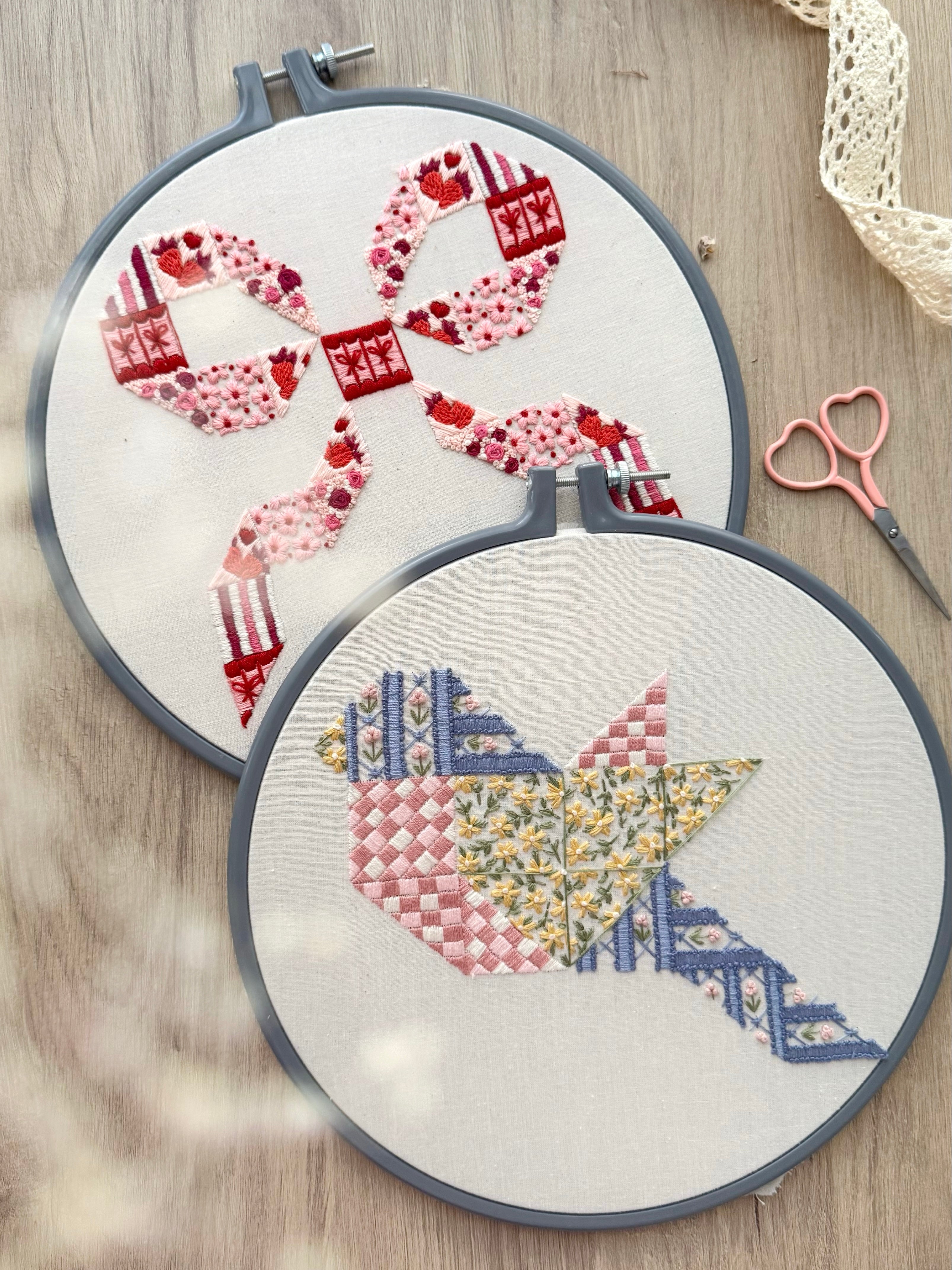 DIY Kit Pajarito Patchwork