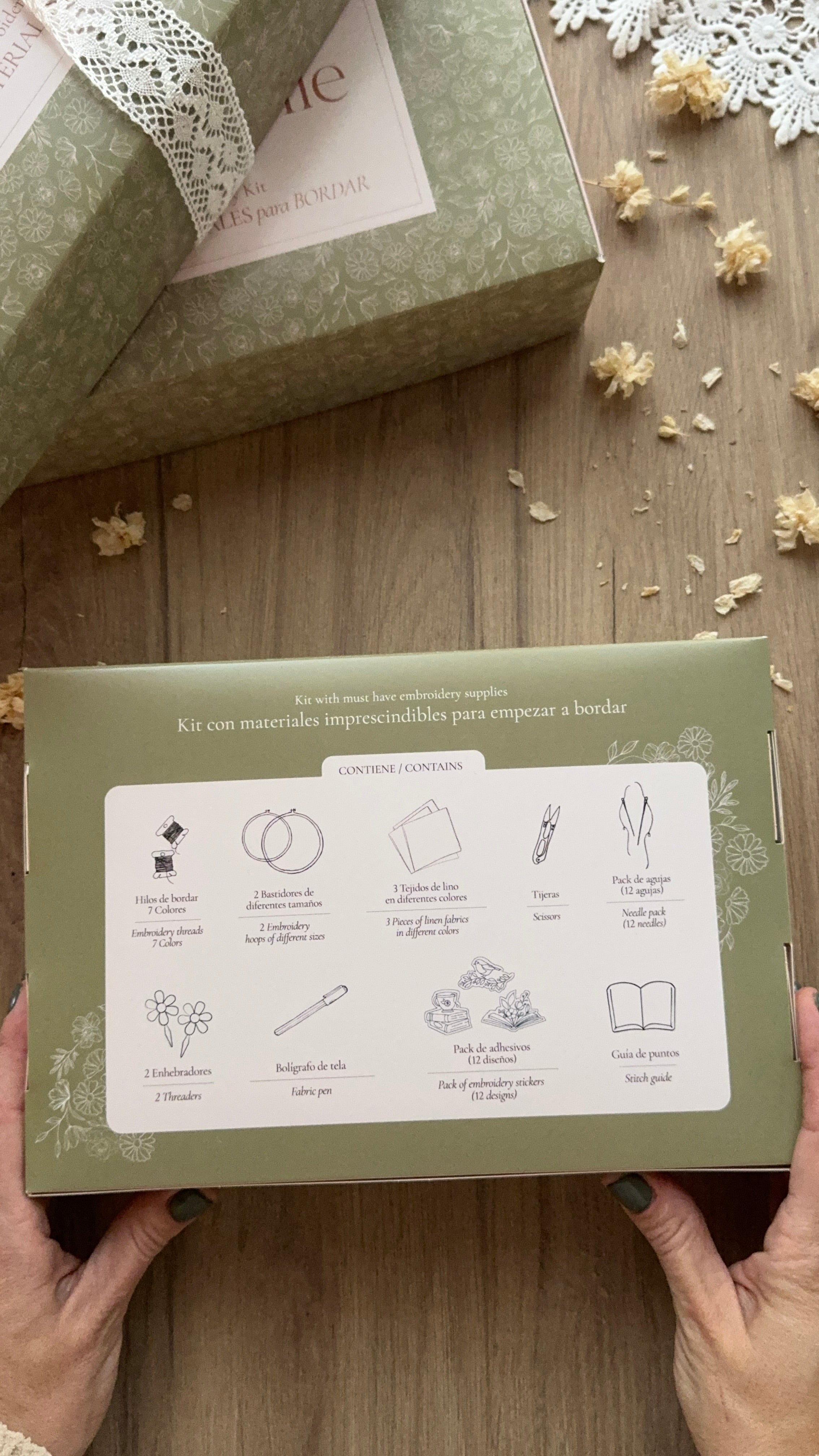 KIT de Bordado Materiales Esenciales