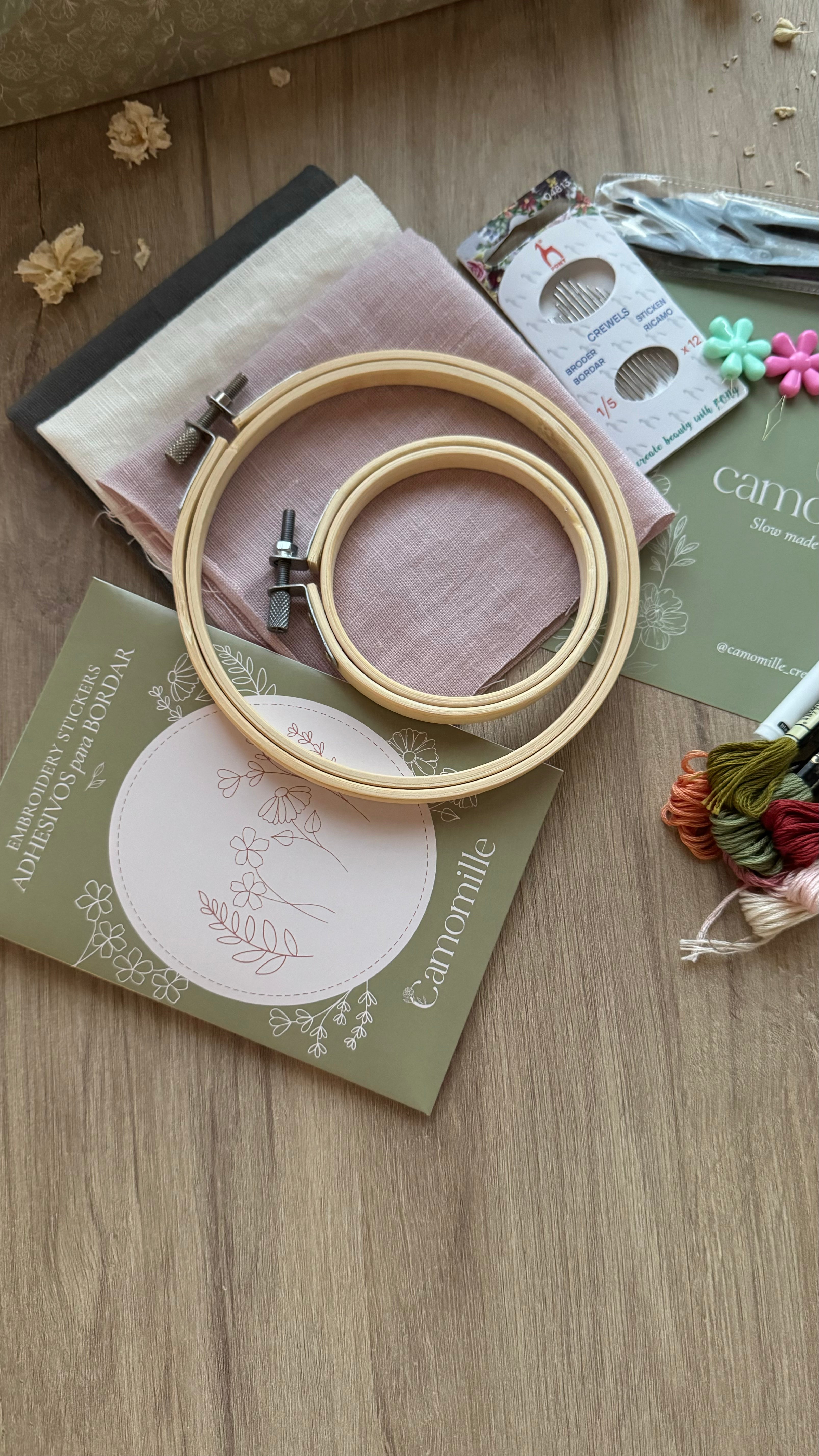 KIT de Bordado Materiales Esenciales