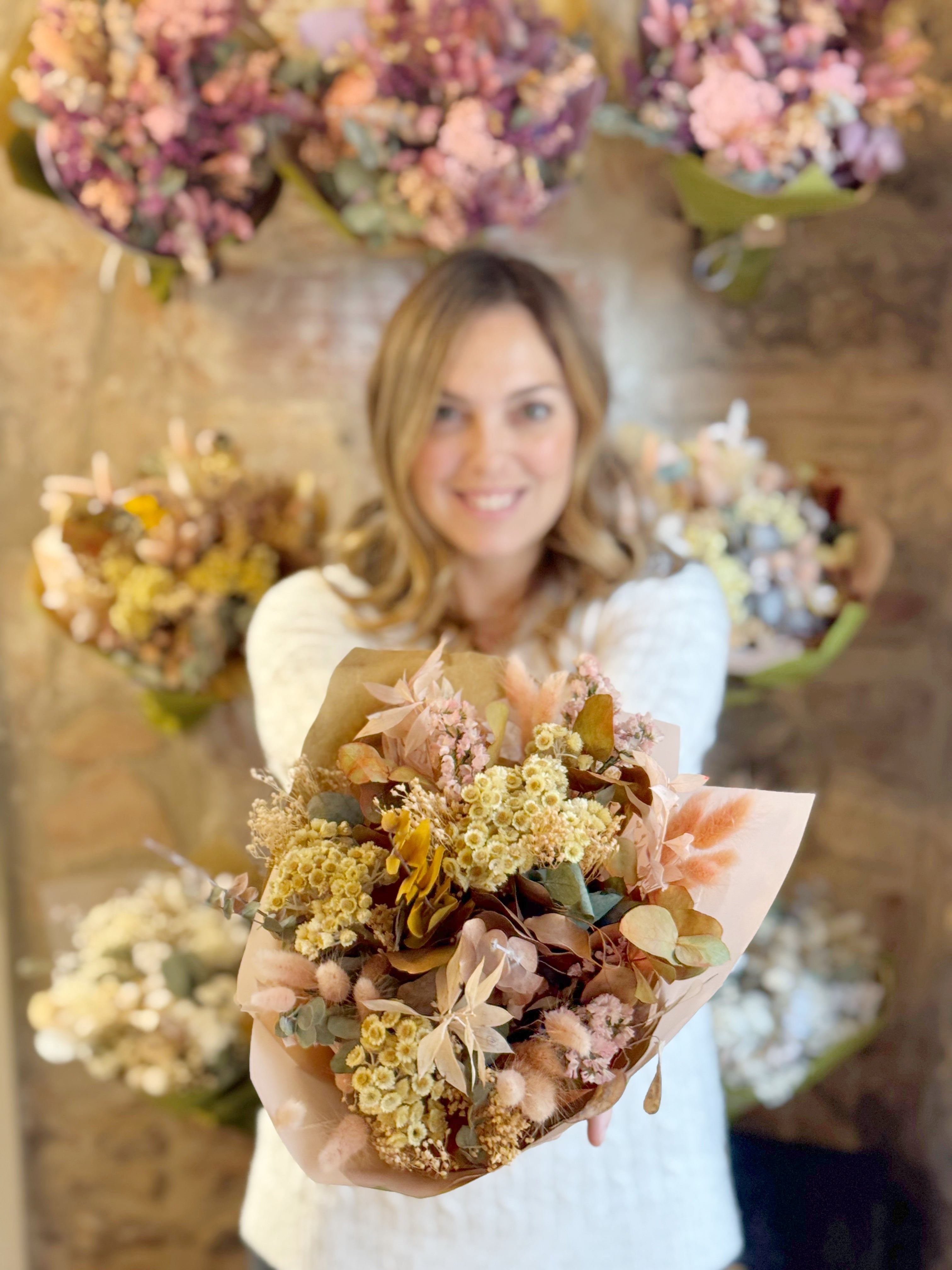 Ramo de Flores Preservadas