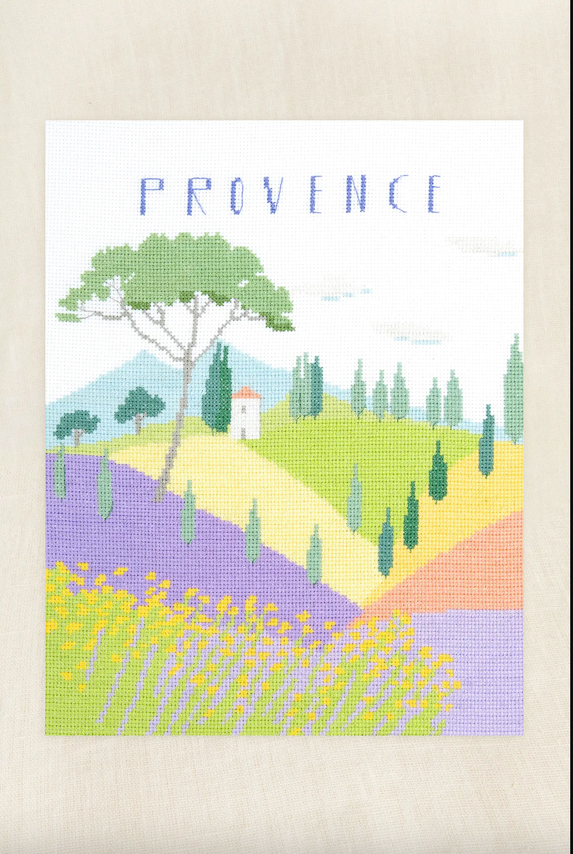 Kit de Punto de Cruz Provenza