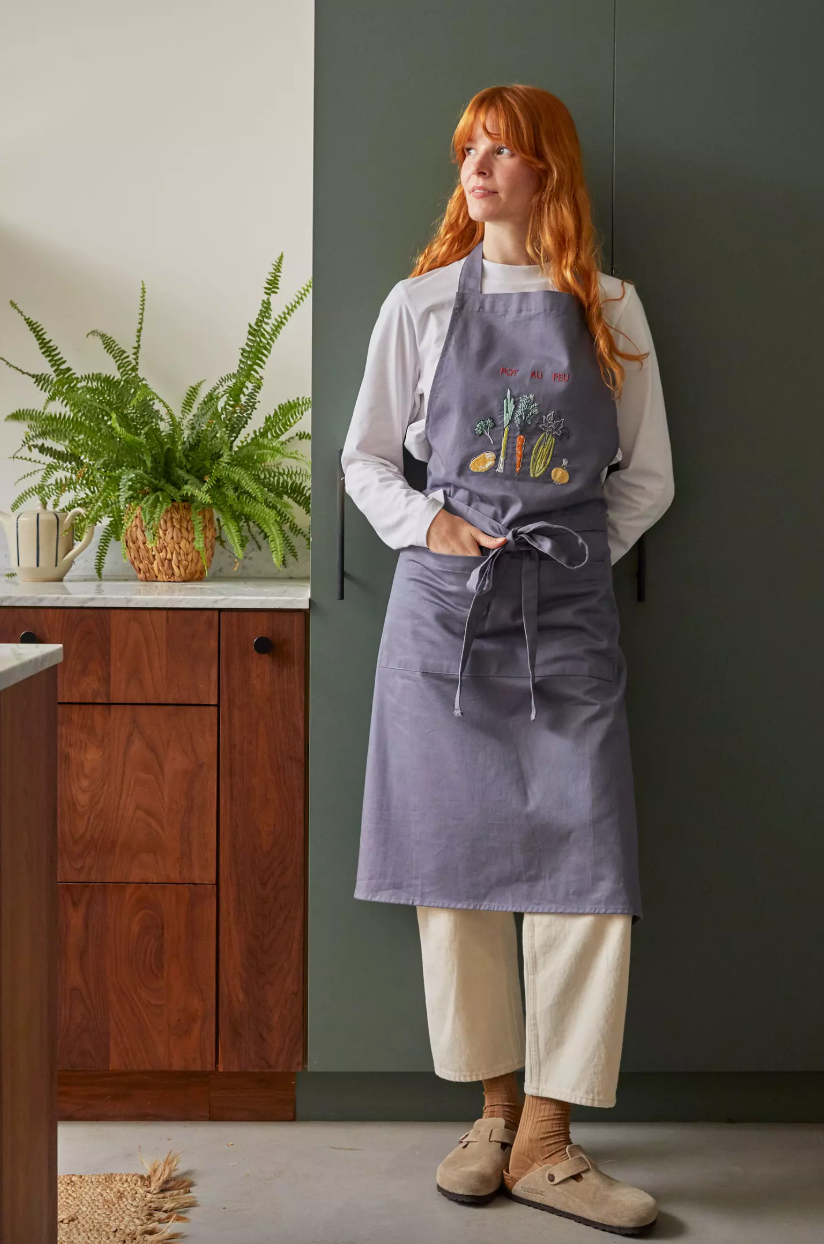 Kit de bordado Delantal de Cocina