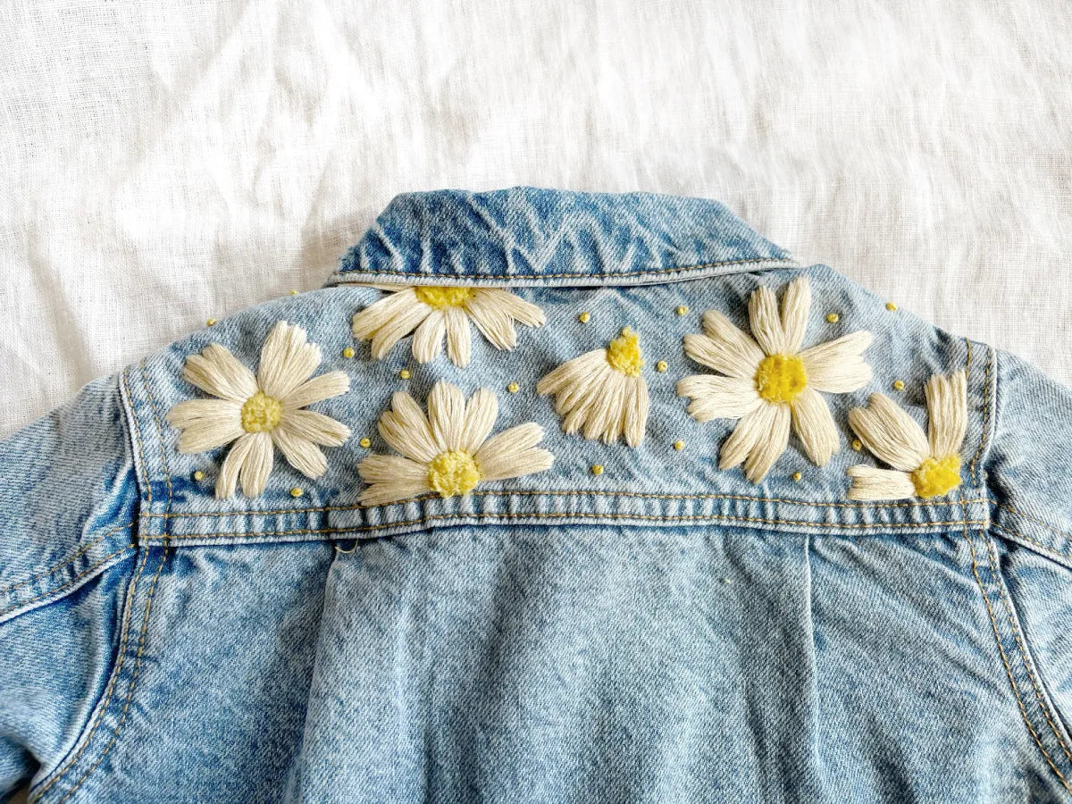 Adhesivos para bordar Margaritas