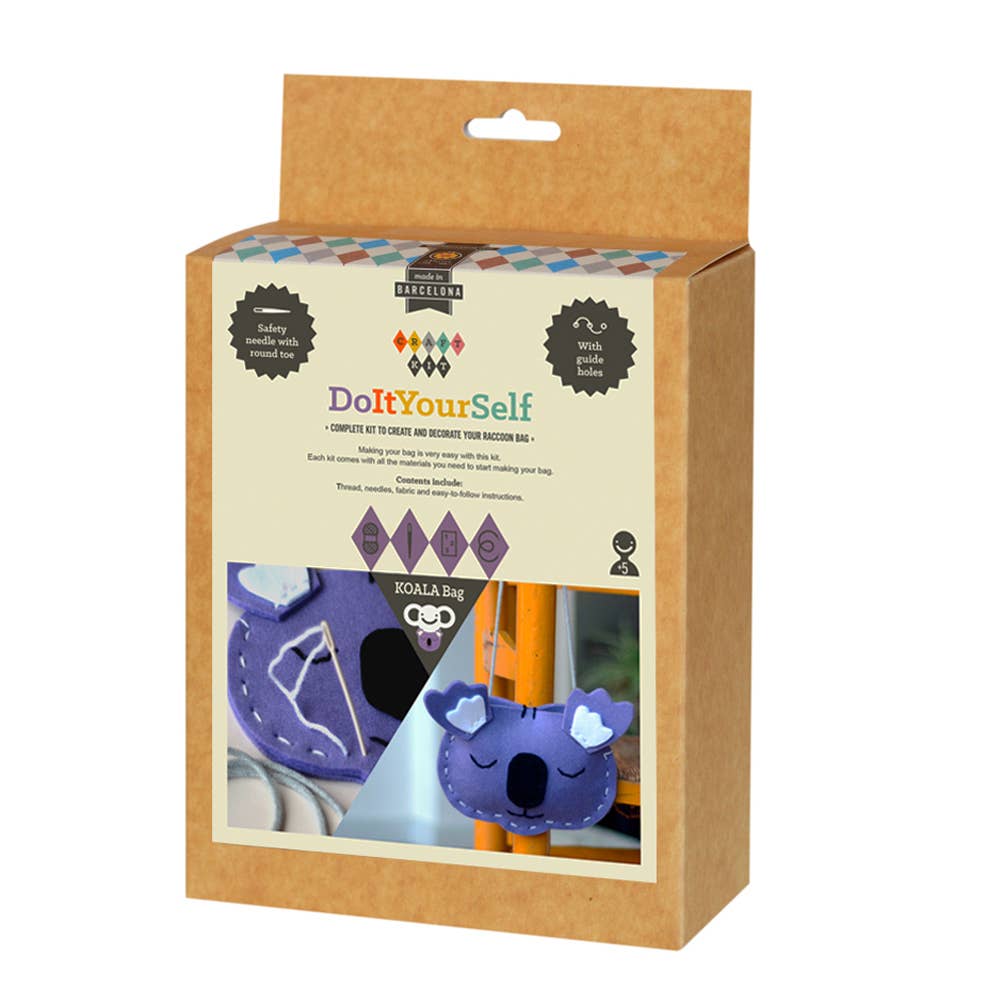 Kit de costura DIY bolso Koala