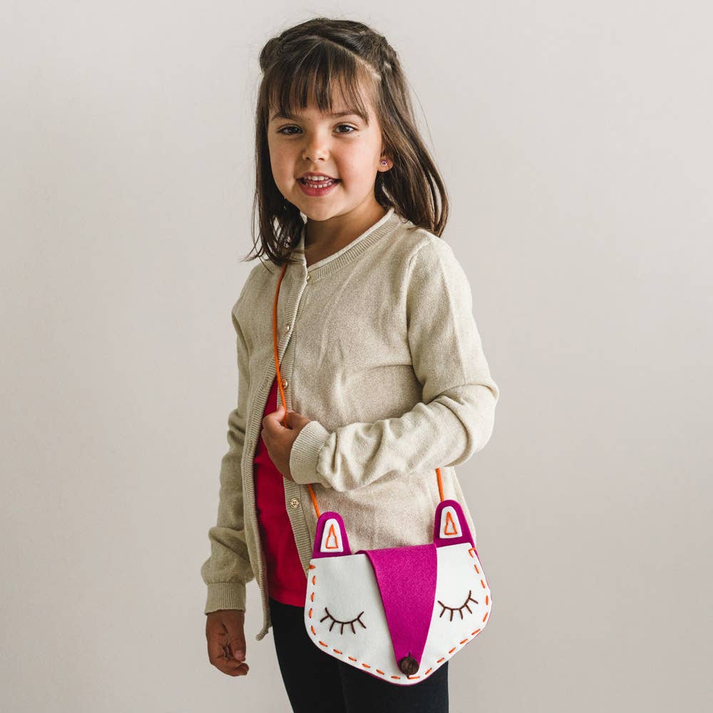 Kit de costura DIY bolso zorro