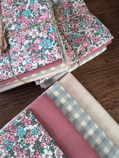 Pack de telas 4 Fat Quarters- Garden