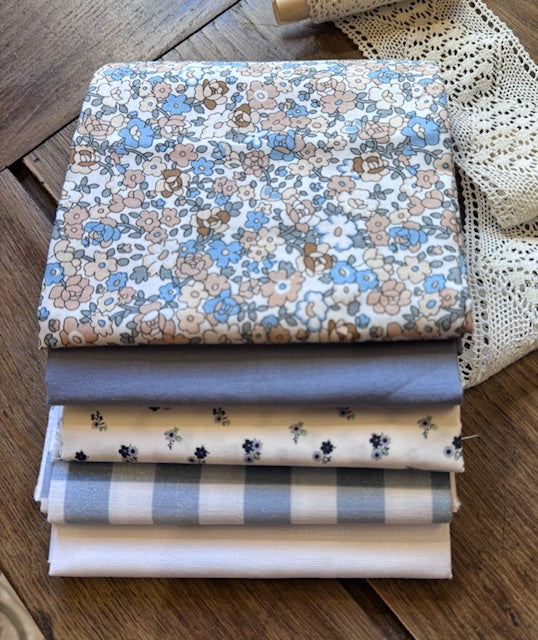 Pack de telas 5 Fat Quarters- Praire