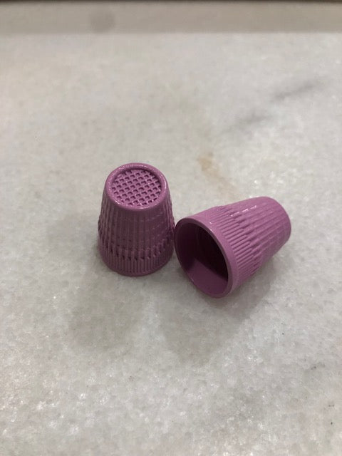 Dedal para bordar o coser metálico