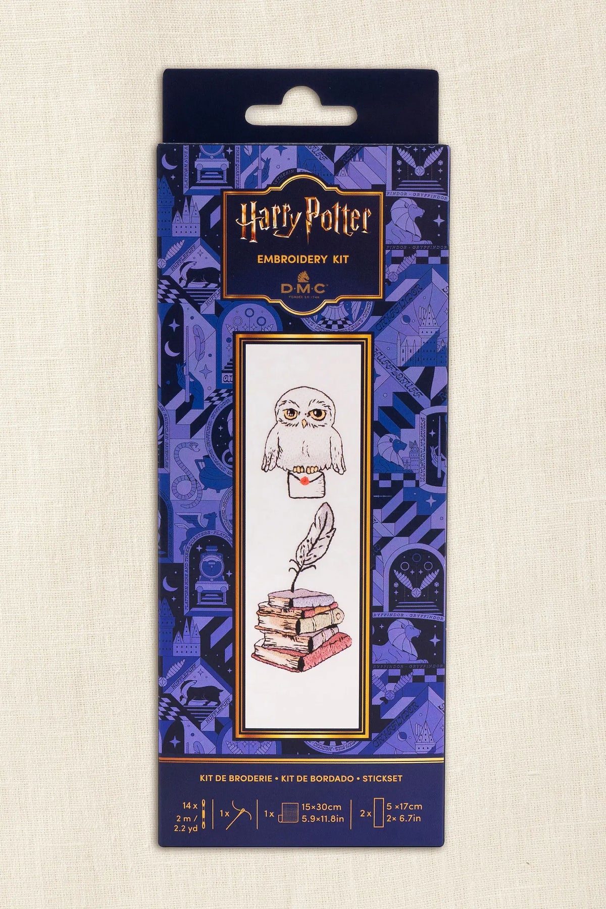 Kit de punto de cruz · Marcapáginas Hedwig™