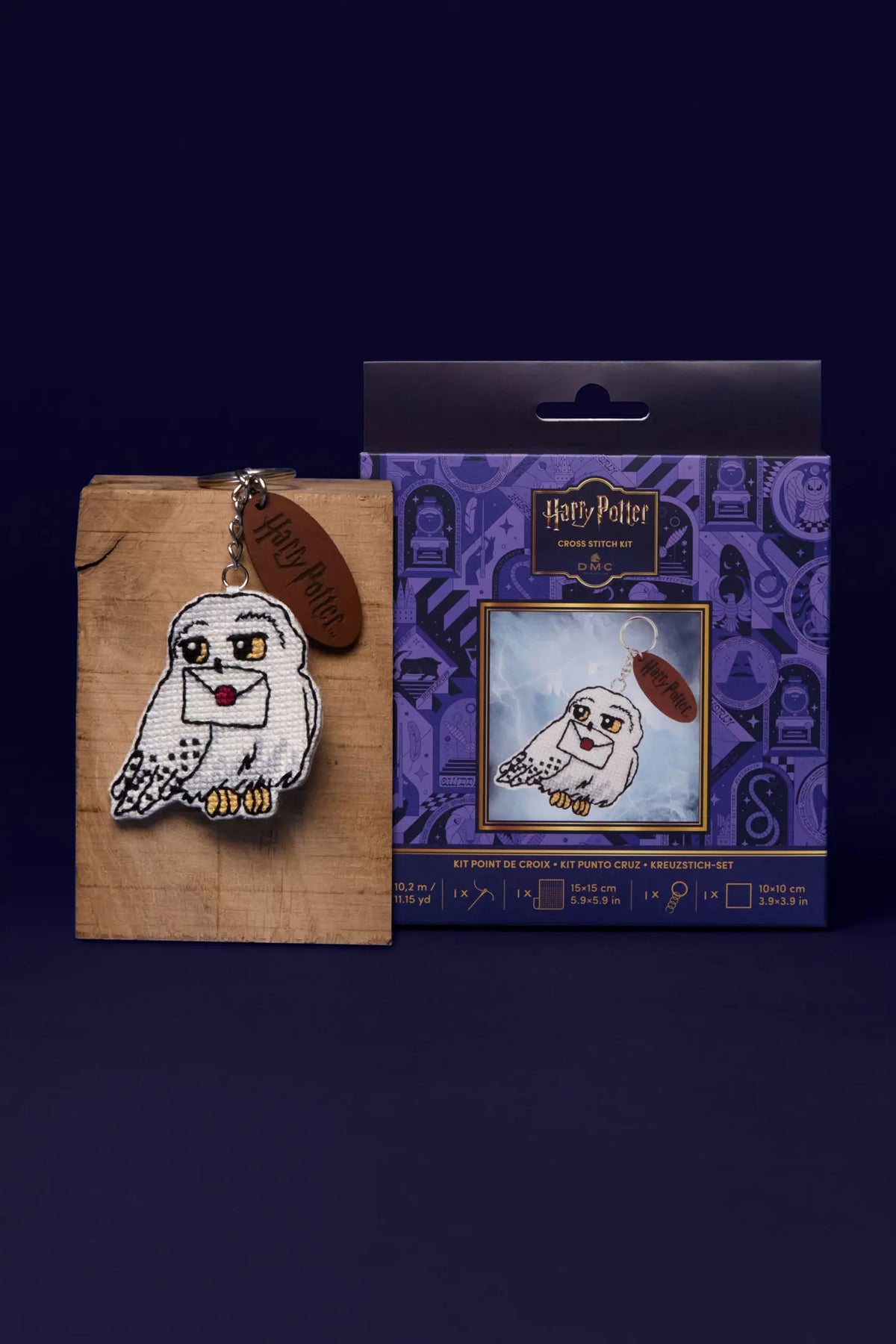 Kit de punto de cruz · Llavero Hedwig™