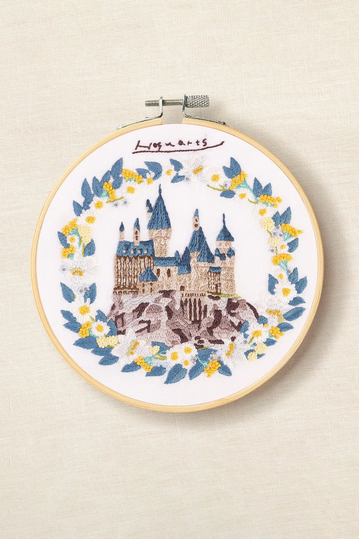 Kit de bordado · El Castillo de Hogwarts™