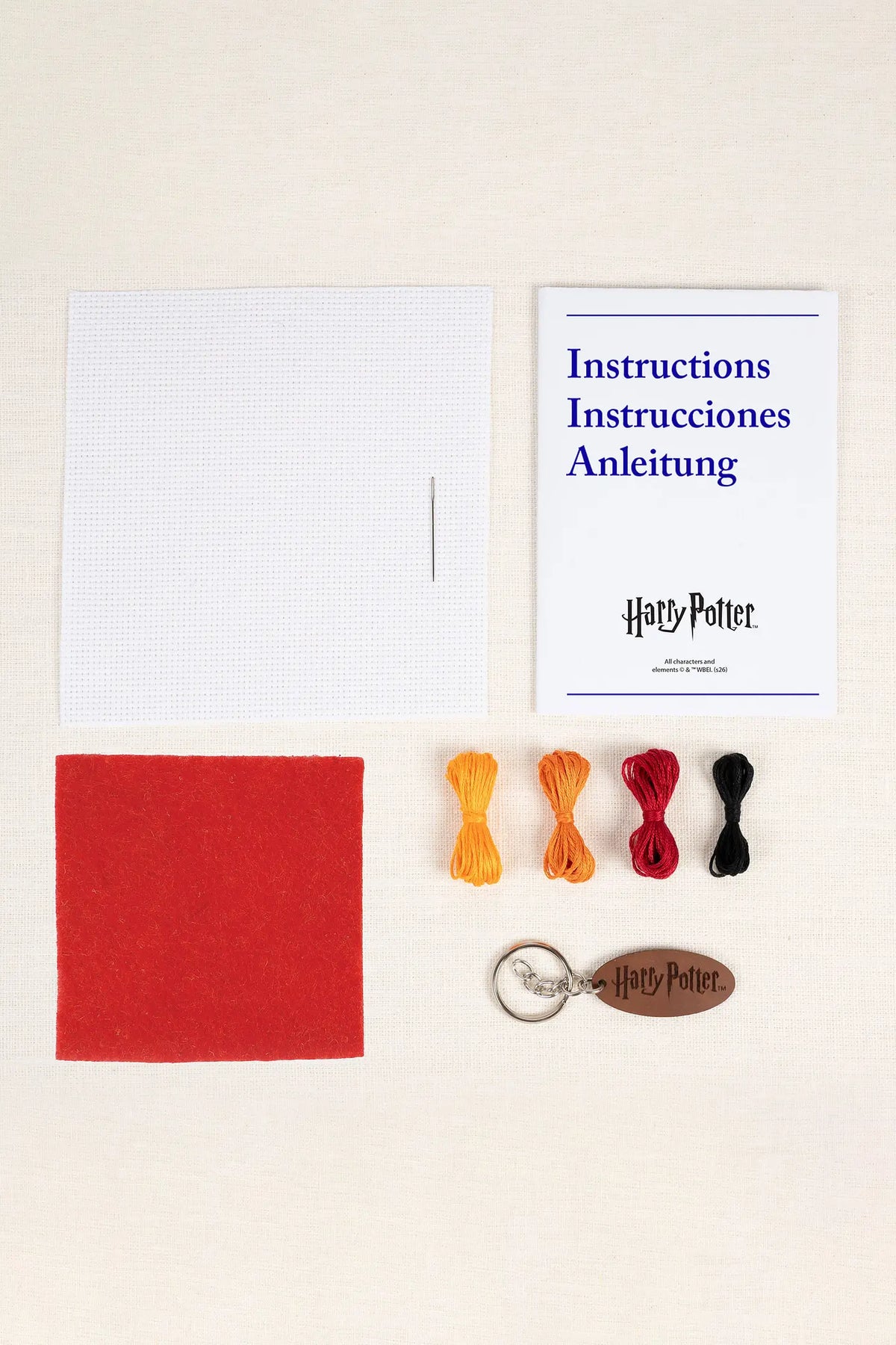 Kit de punto de cruz · Llavero Plataforma 9¾™