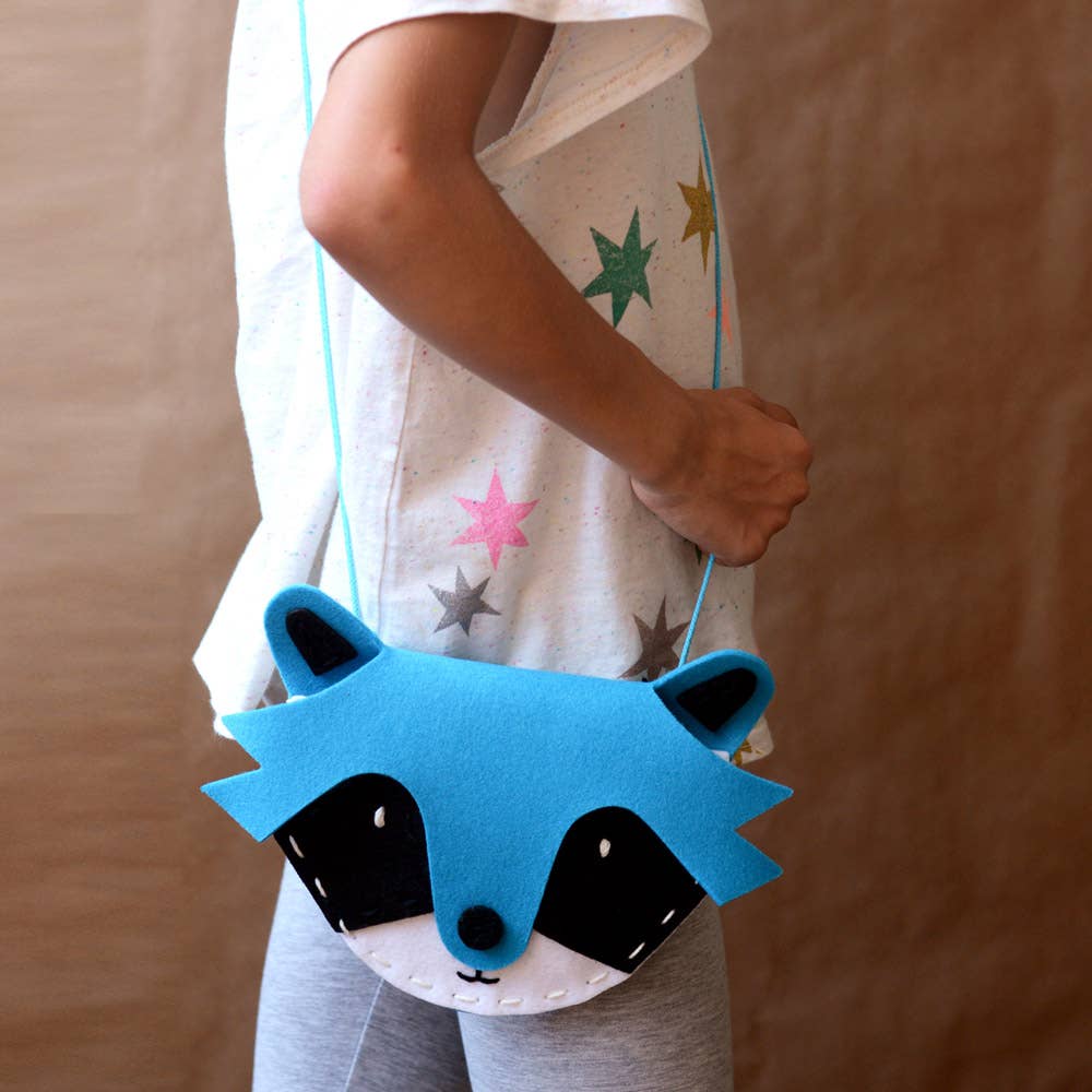 Kit de costura DIY bolso Mapache