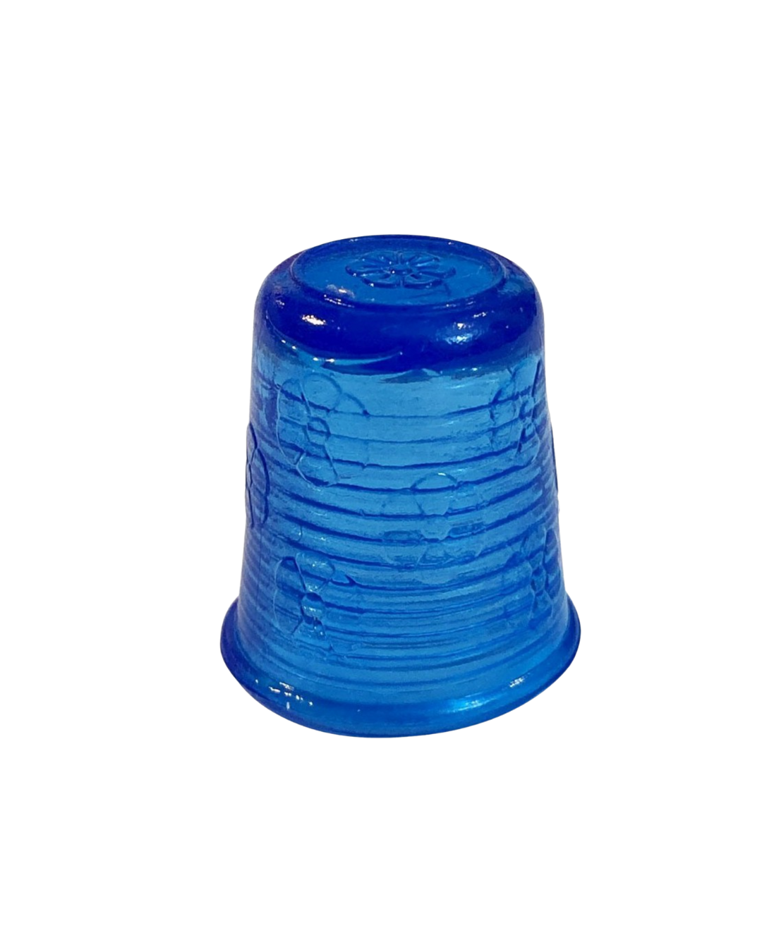 Dedal para bordar o coser en silicona flexible