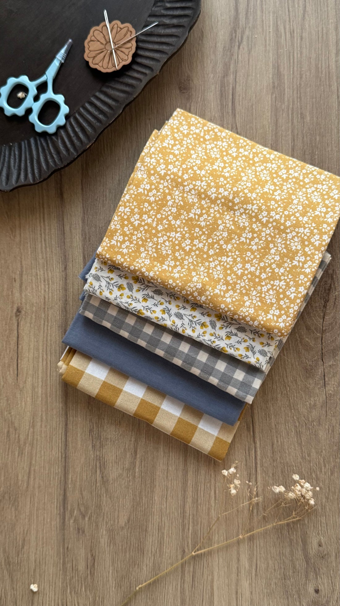 Pack de telas 5 Fat Quarters- Haze
