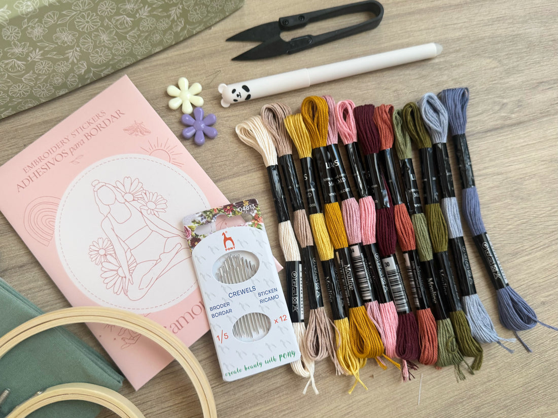 KIT de Bordado Materiales Esenciales