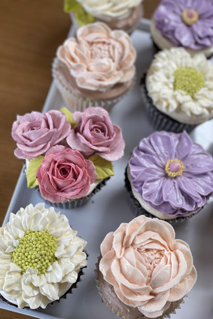 Taller de Cupcakes Florales by Anaeva