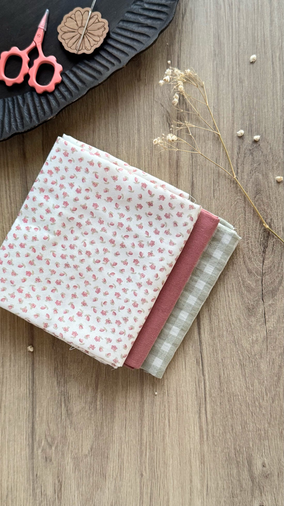 Pack de telas 3 Fat Quarters- Dulce
