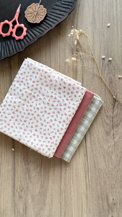 Pack de telas 3 Fat Quarters- Dulce
