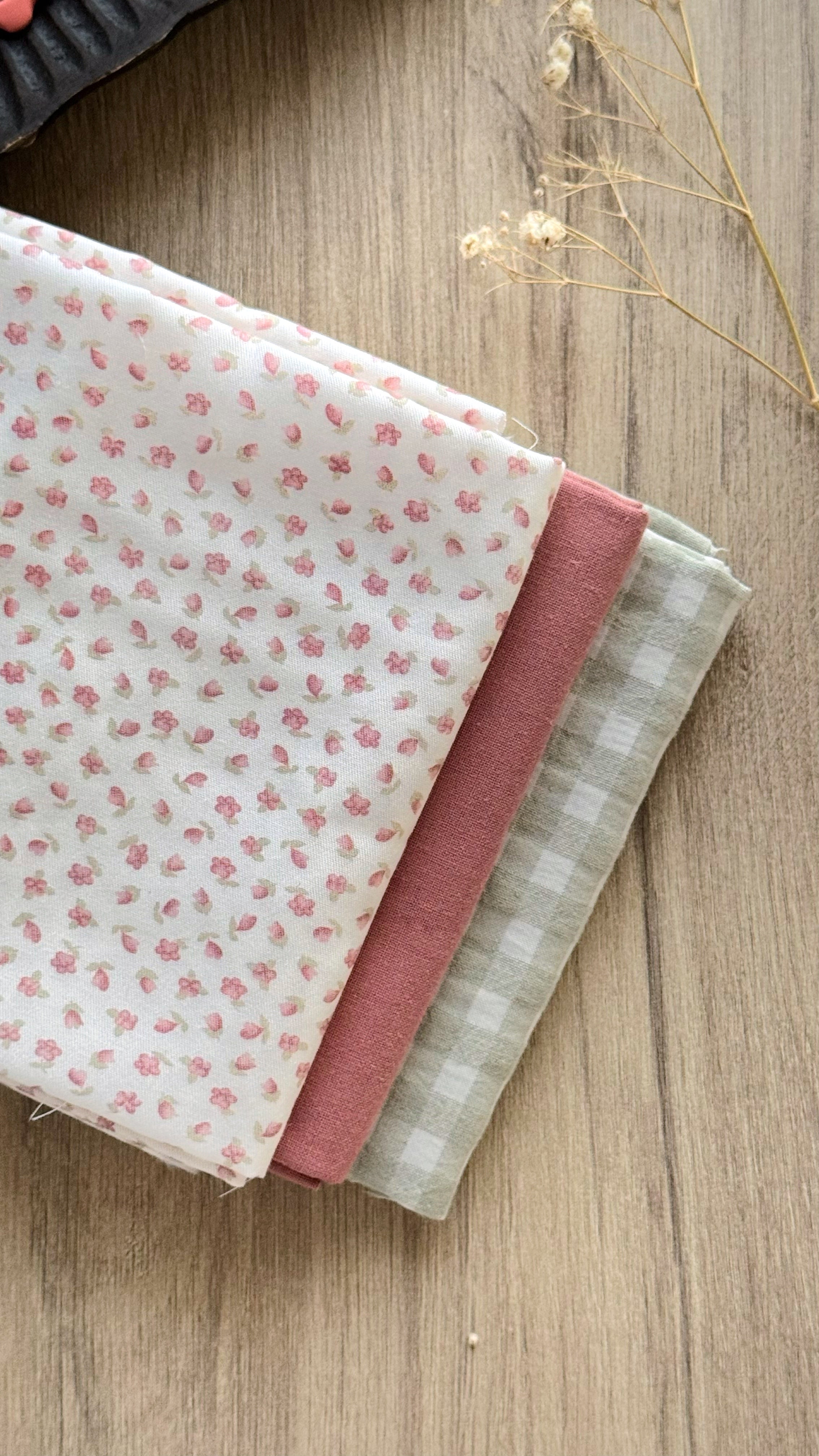 Pack de telas 3 Fat Quarters- Dulce