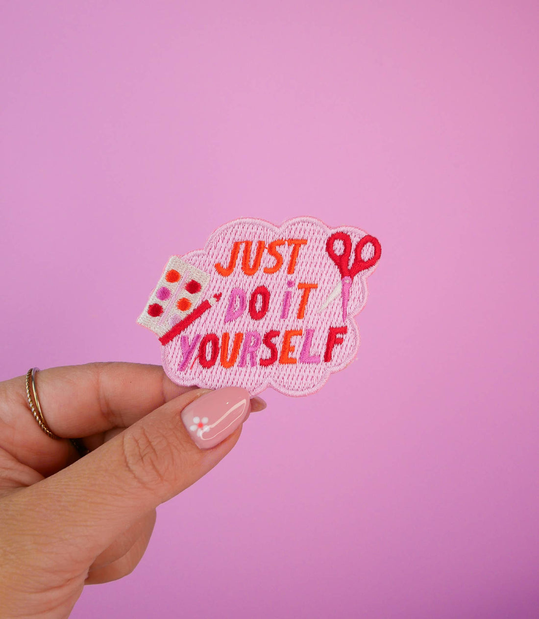 Parche Termoadhesivo Just do it yourself