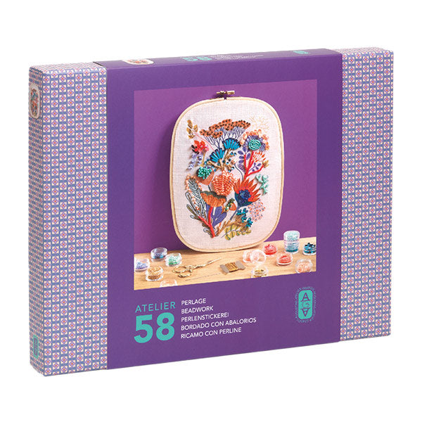 Kit de Bordado con Abalorios Atelier 58