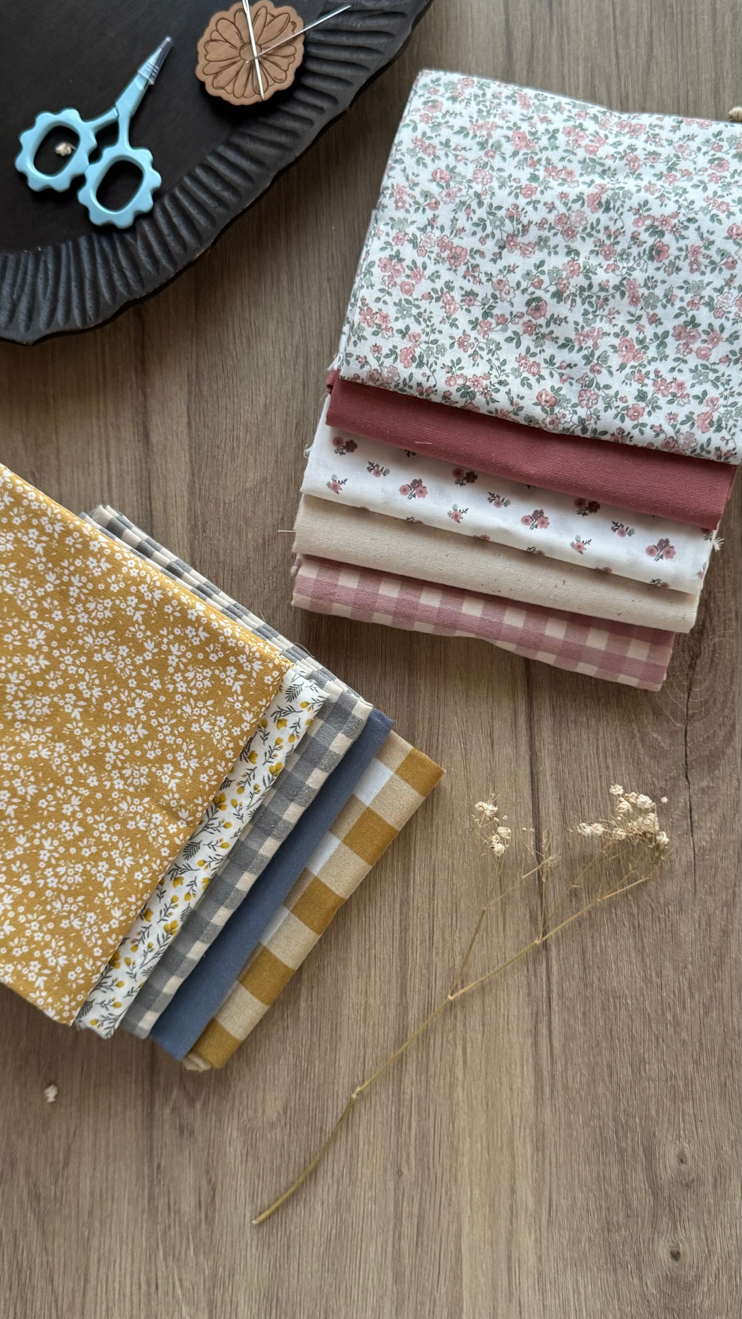 Pack de telas 5 Fat Quarters- Haze