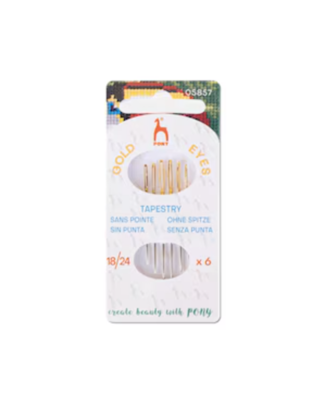 Agujas para punto de cruz