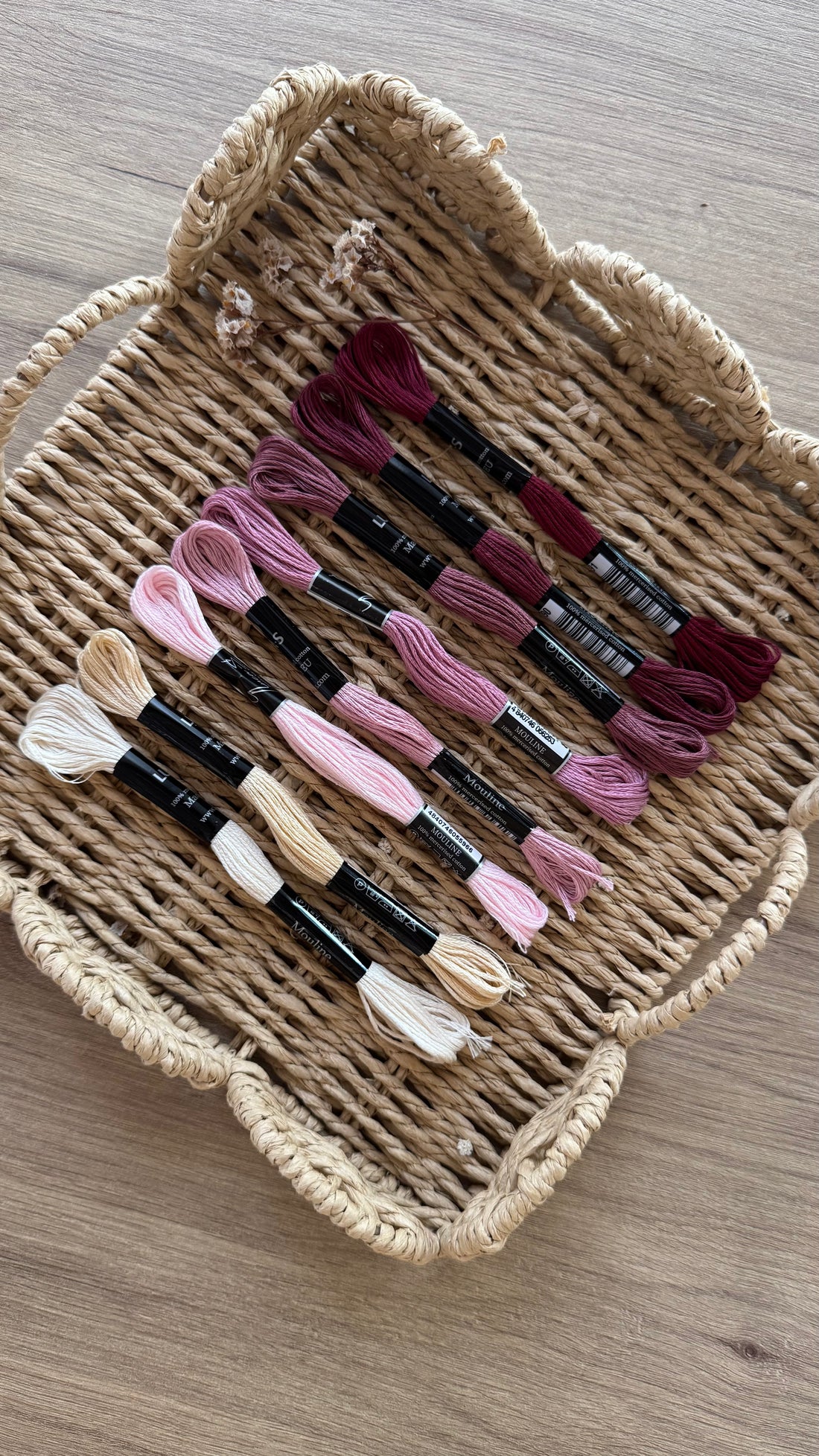 Pack de hilos mouline Lilac