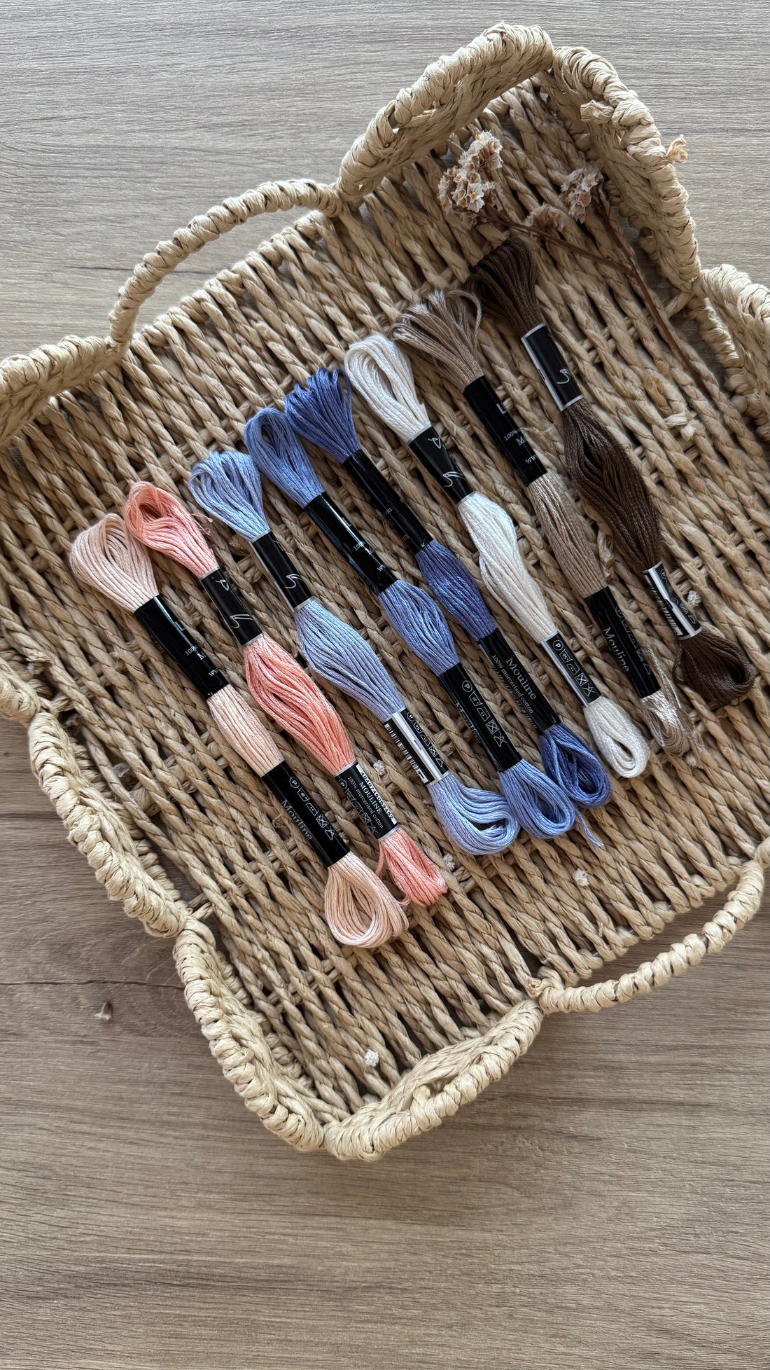 Pack de hilos mouline Haze