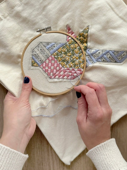 DIY Kit Pajarito Patchwork